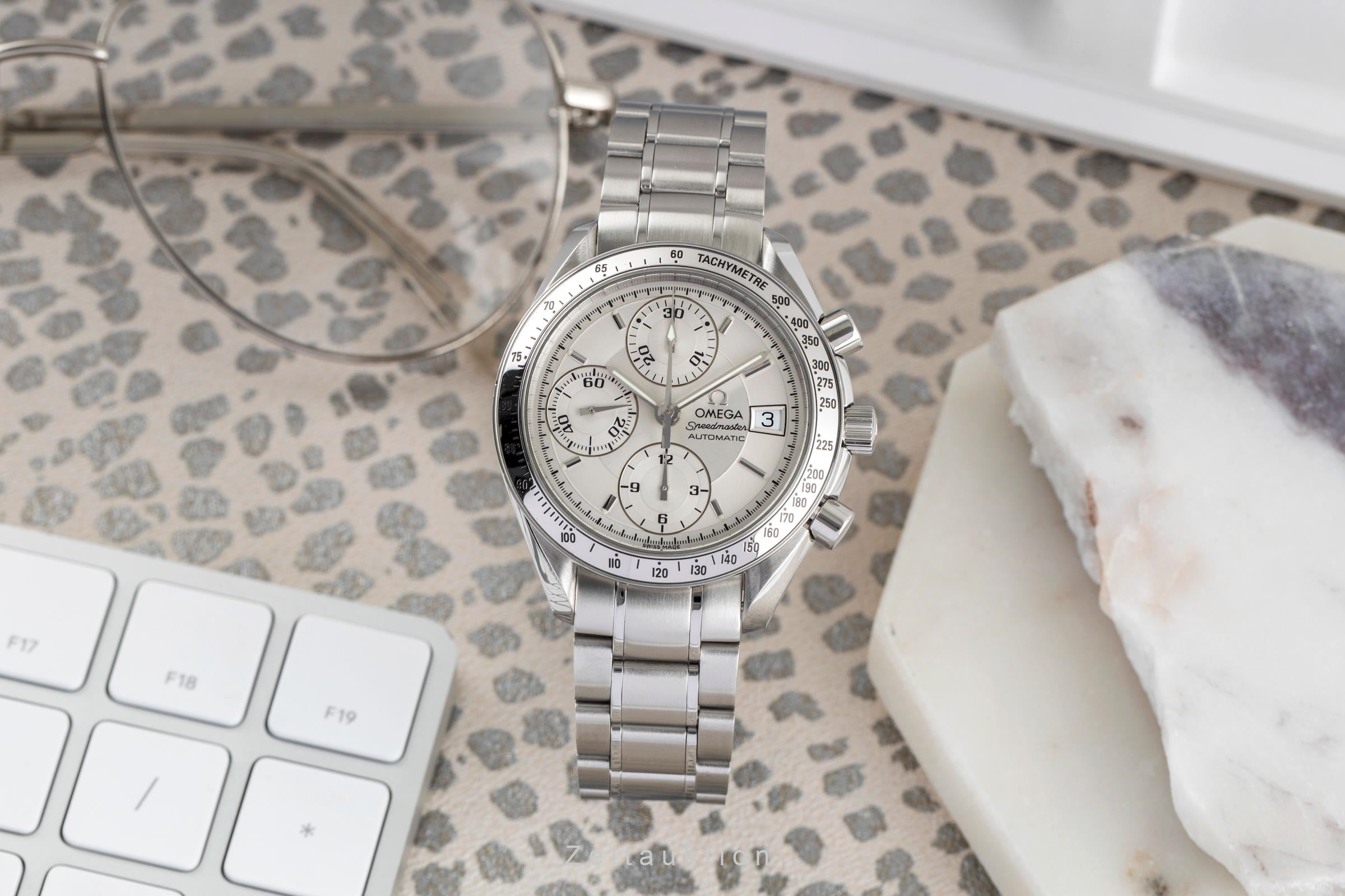 Omega Speedmaster Date chronograph steel automatic men's watch 3513.30.00  [2504252]