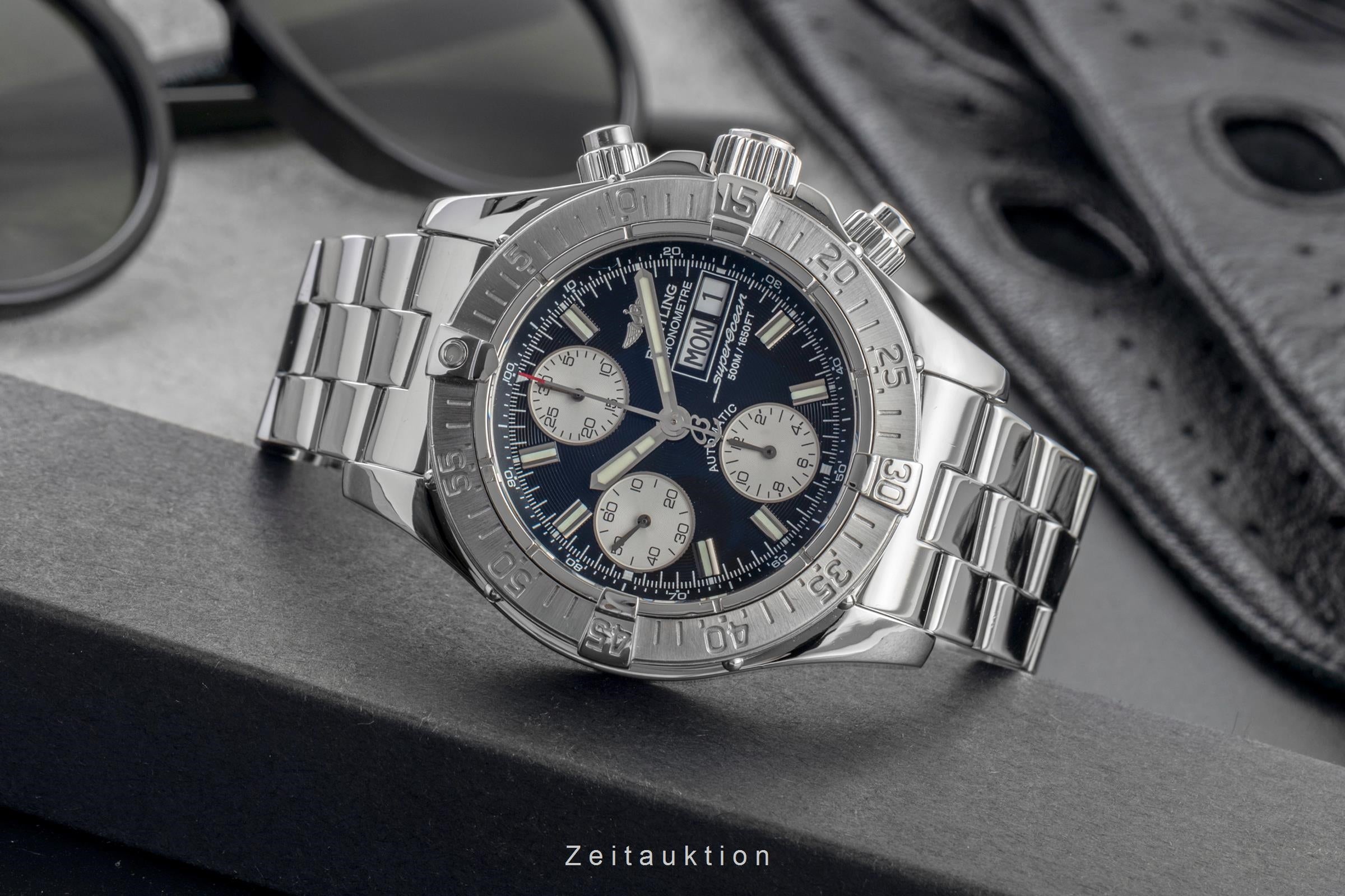 Breitling Superocean Chronograph steel automatic Kal. B13 Ref