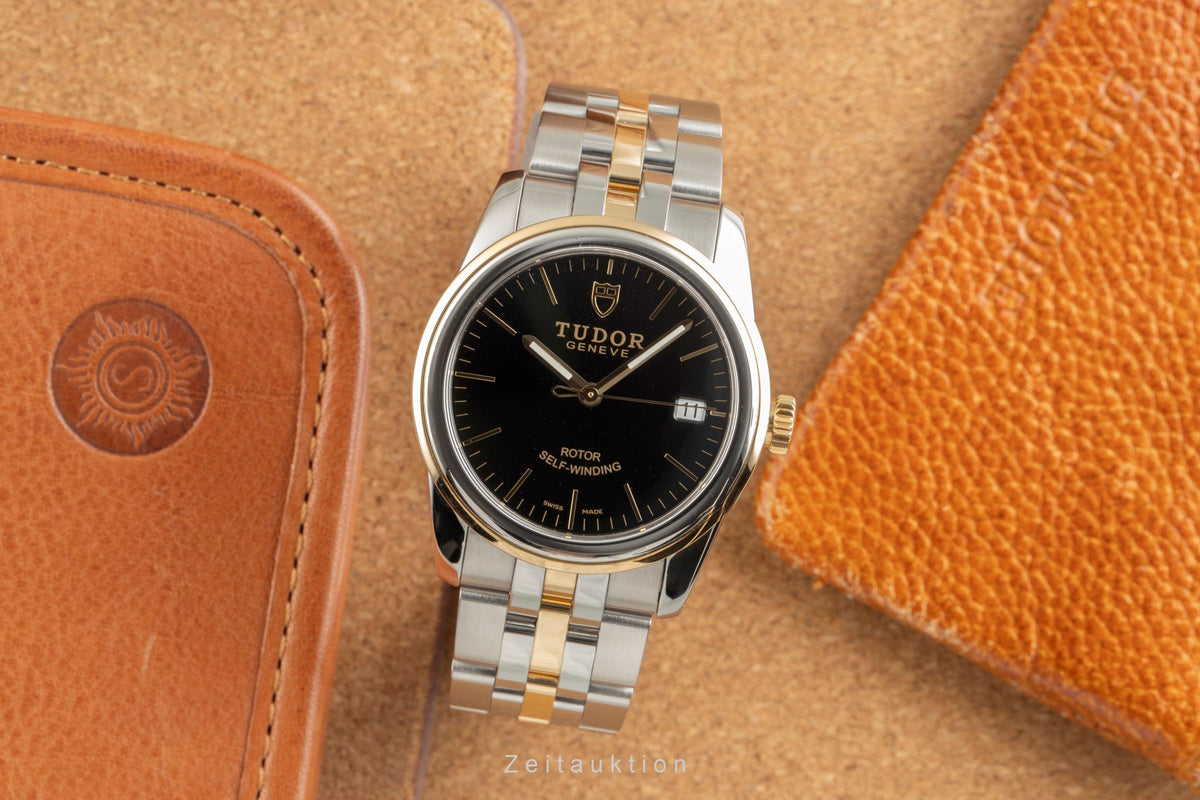 Bracciale Tudor Glamour Uomo In Acciaio - Maglia Di Ricambio Anello Sinistro 18mm - Rara - Foto 3