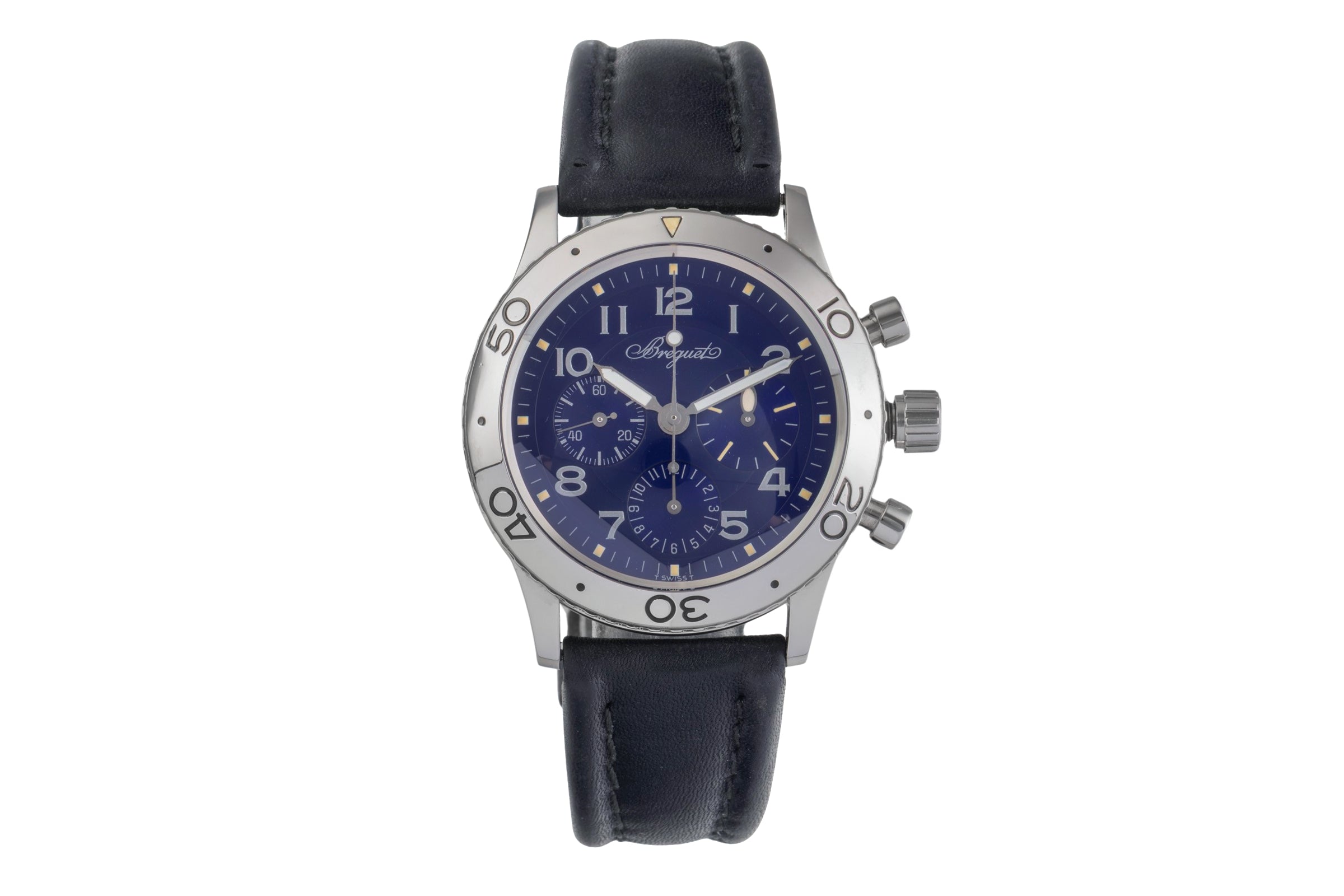 Breguet Type XX chronograph steel automatic Kal. 582 Ref. 3807/ST