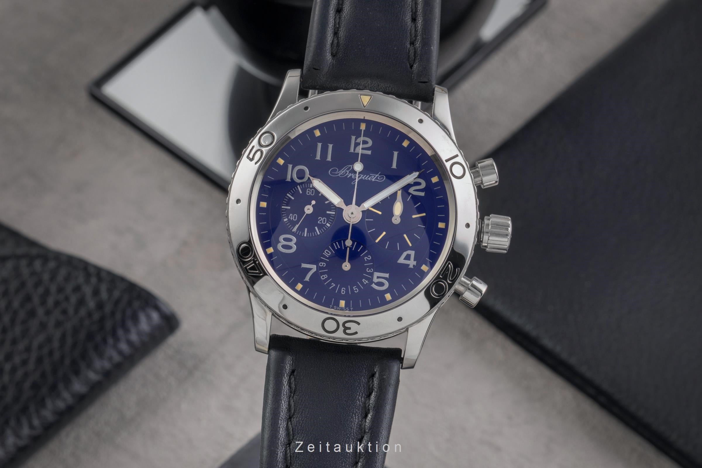 Breguet Type XX chronograph steel automatic men's watch 3807/ST/J2/SW9  [2504256]