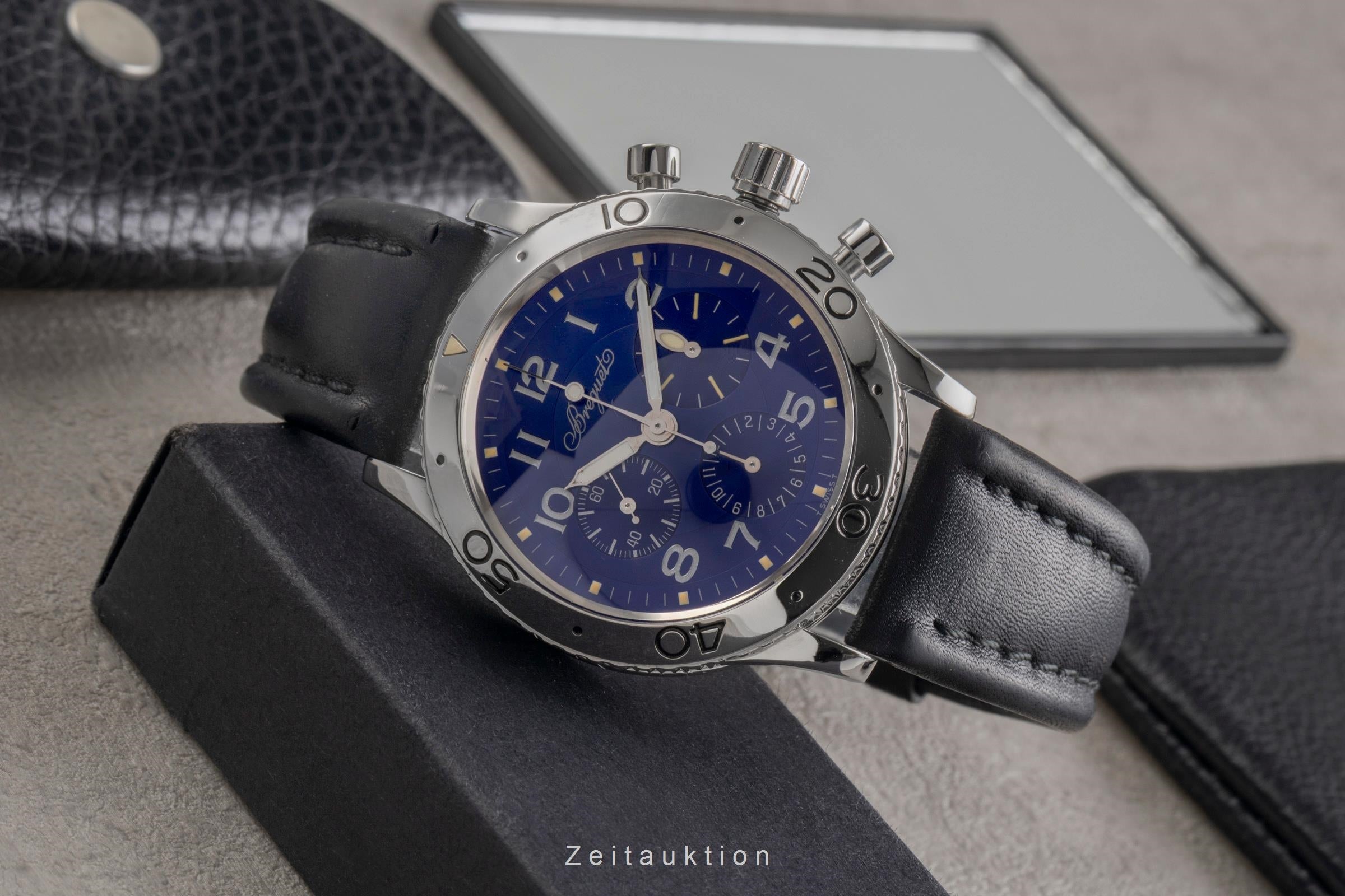 Breguet Type XX chronograph steel automatic men's watch 3807/ST/J2/SW9  [2504256]