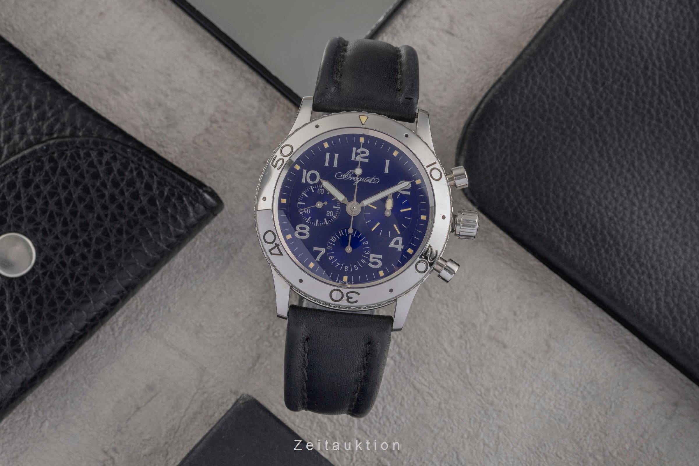 Breguet Type XX chronograph steel automatic men's watch 3807/ST/J2/SW9  [2504256]