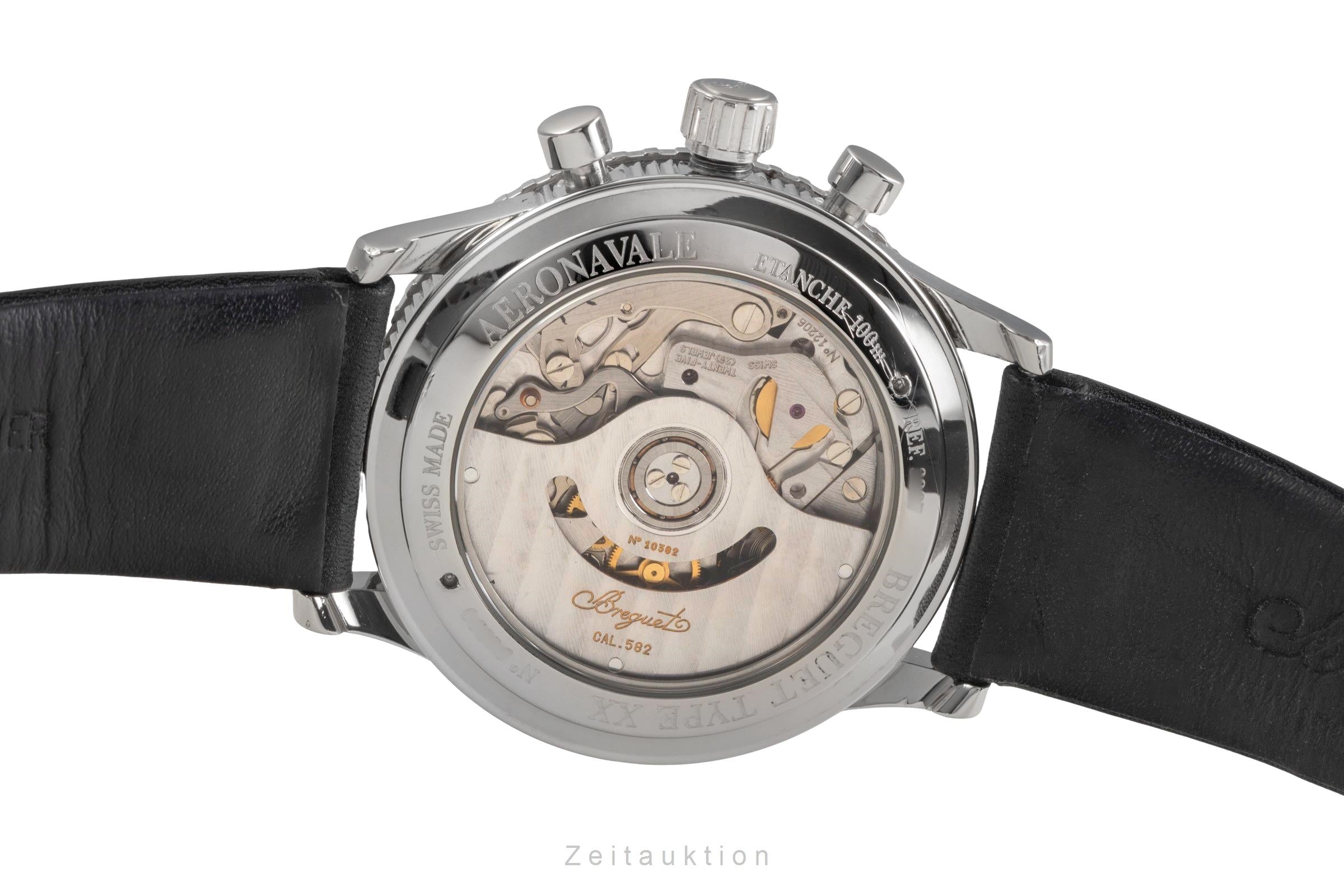 Breguet Type XX chronograph steel automatic men's watch 3807/ST/J2/SW9  [2504256]