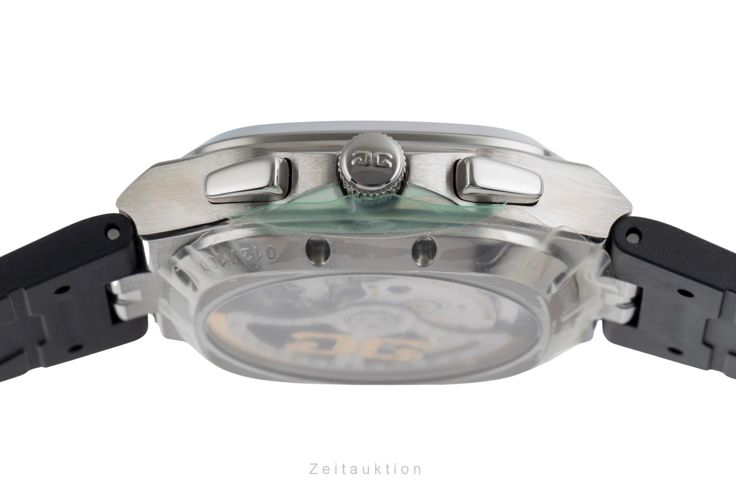 Glashütte Seventies chronographe acier automatique montre pour hommes 1-37-02-10-02-63 Limited  [2504258]