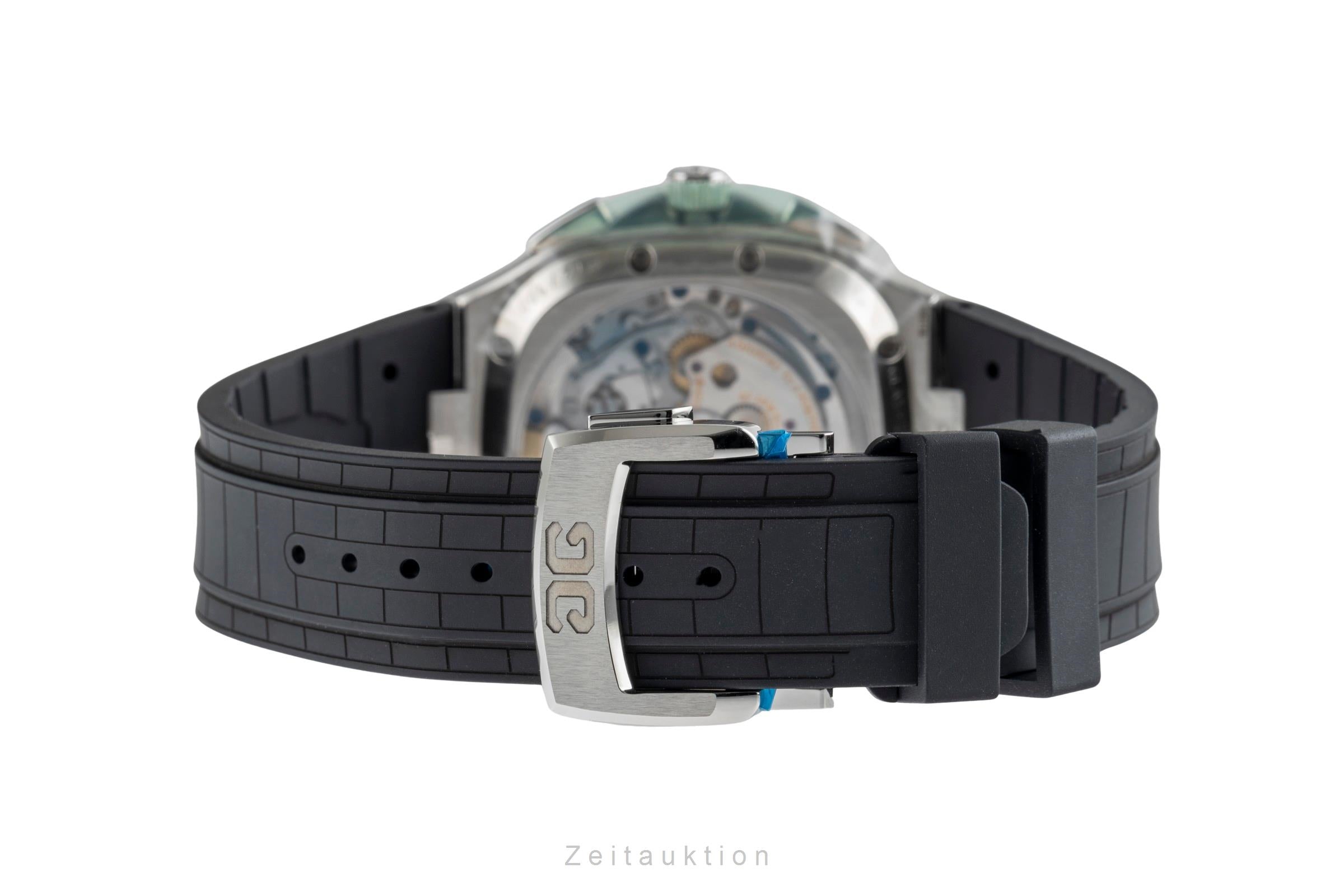 Glashütte Seventies chronographe acier automatique montre pour hommes 1-37-02-10-02-63 Limited  [2504258]