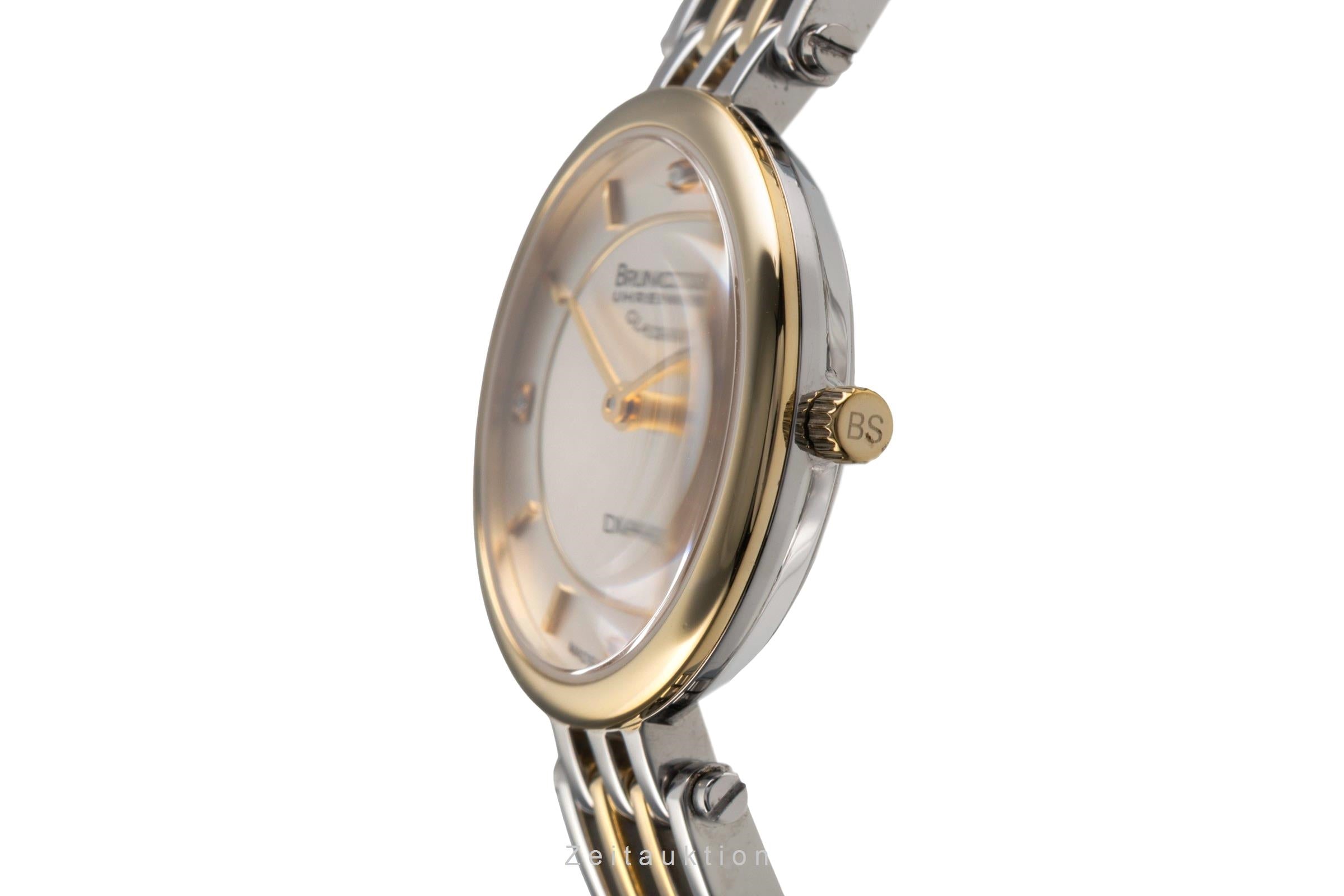 Bruno Söhnle Glashütte Latina II acero / banado en oro cuarzo reloj para damas  17-23103-242  [2504259]