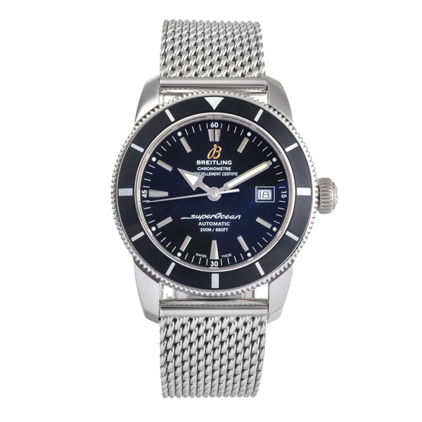 Breitling Superocean Heritage 42 Black Dial Stahl Automatik Herrenuhr Ref A17321 [2504262]