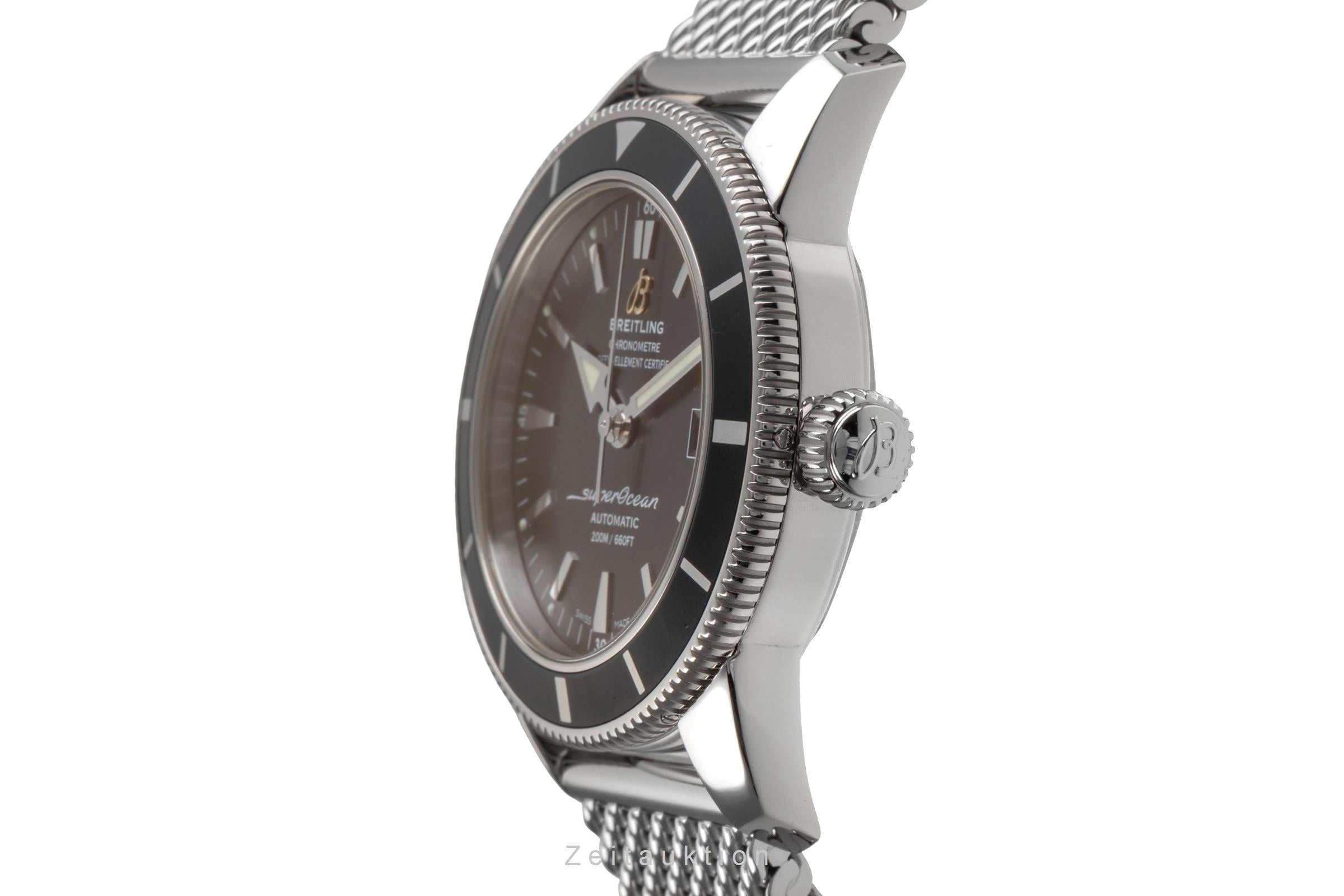 Breitling Superocean Heritage 42 Black Dial Stahl Automatik Herrenuhr Ref A17321 [2504262]