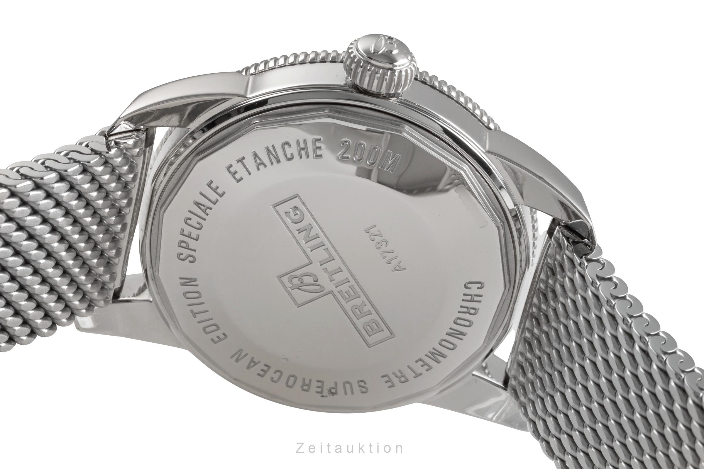 Breitling Superocean Heritage 42 Black Dial Stahl Automatik Herrenuhr Ref A17321 [2504262]