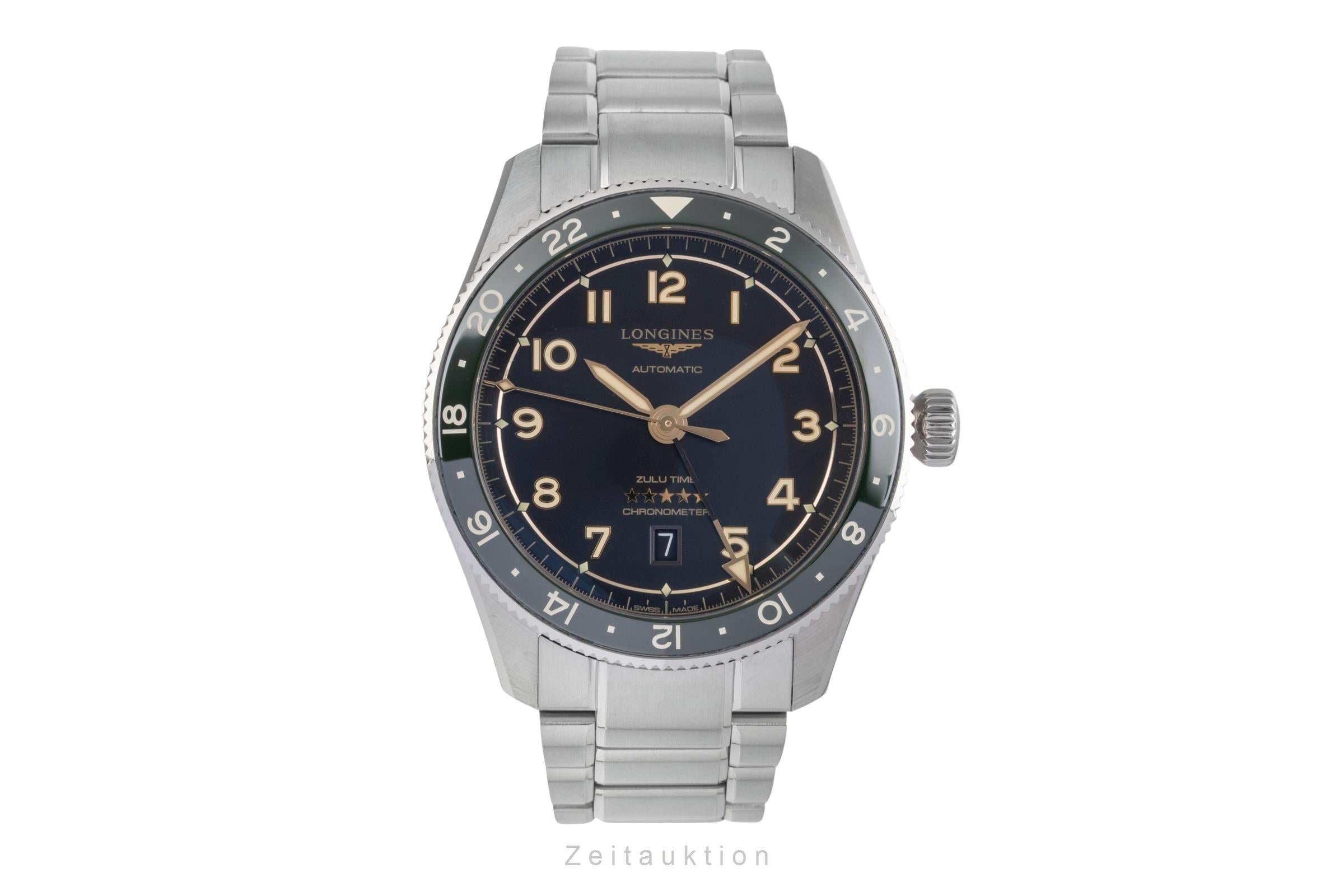Longines Spirit acier automatique montre pour hommes L3.812.4.63.6 LP: 3450EUR  [2504263]