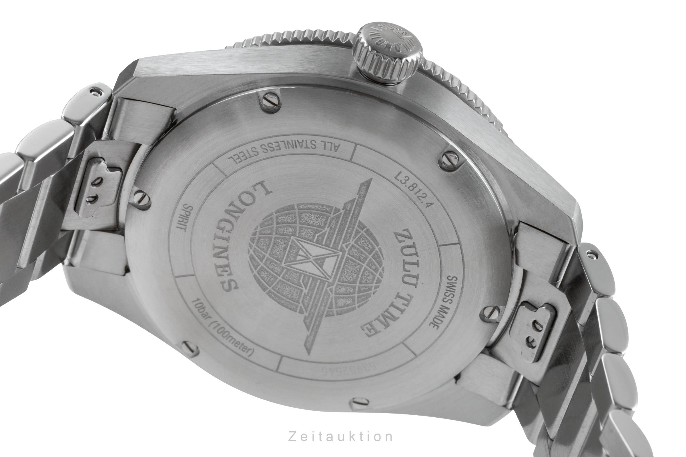 Longines Spirit acier automatique montre pour hommes L3.812.4.63.6 LP: 3450EUR  [2504263]