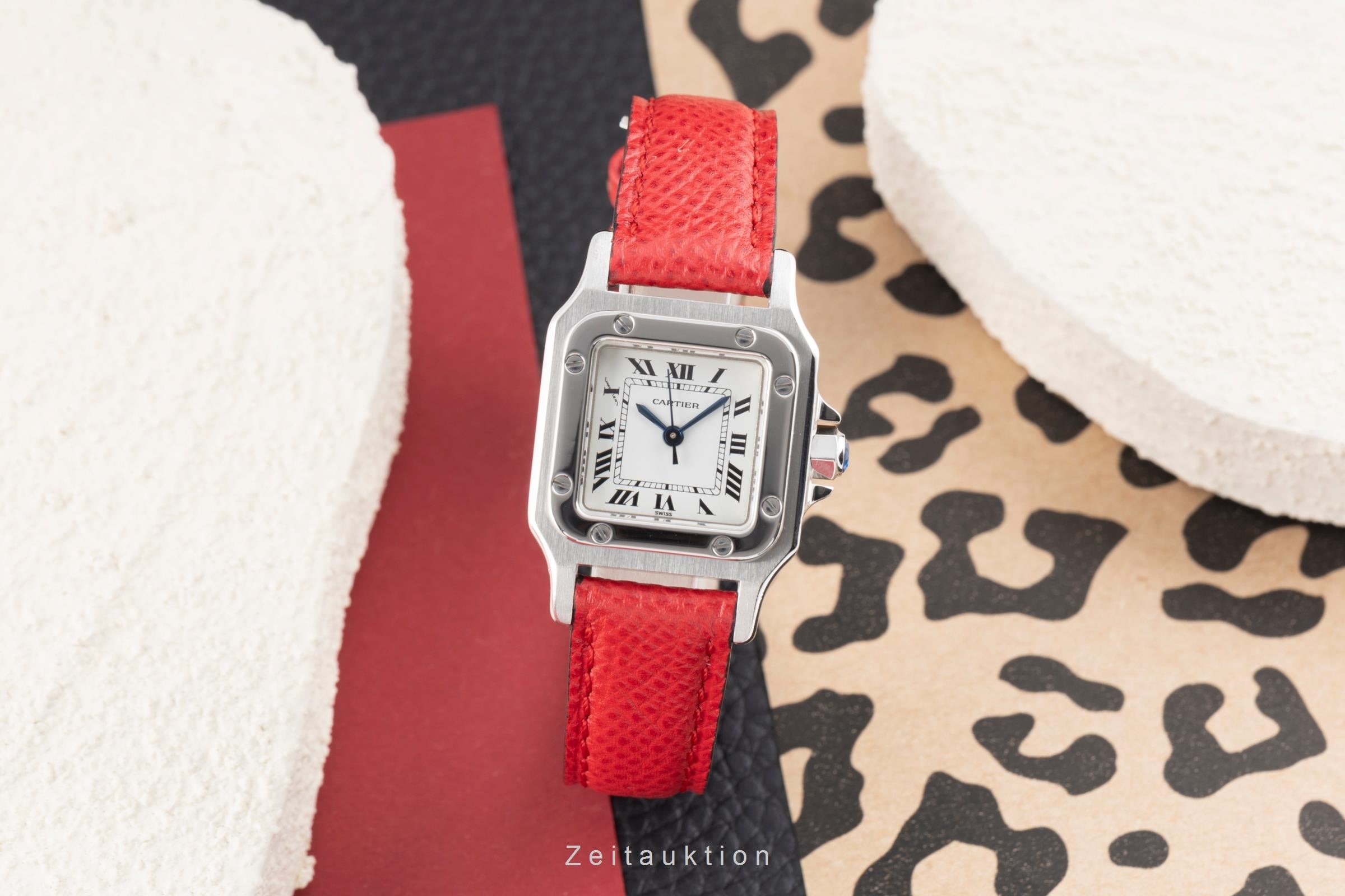 Cartier Santos acero automático reloj para damas  0901 Vintage  [2504264]