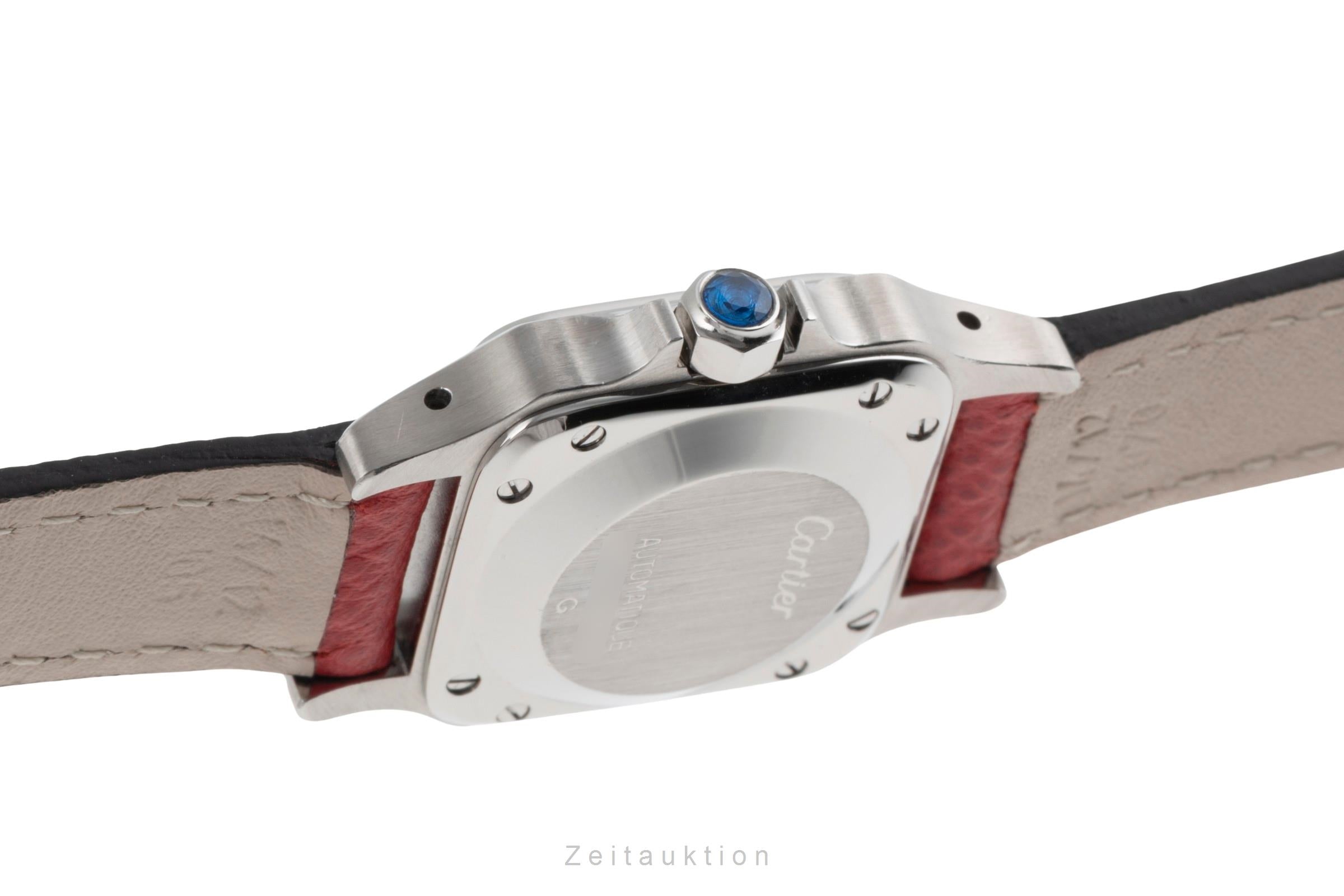 Cartier Santos acero automático reloj para damas  0901 Vintage  [2504264]