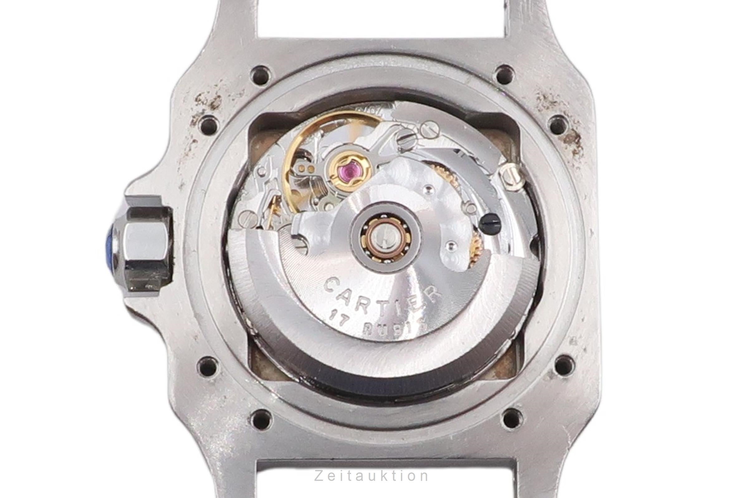 Cartier Santos acero automático reloj para damas  0901 Vintage  [2504264]