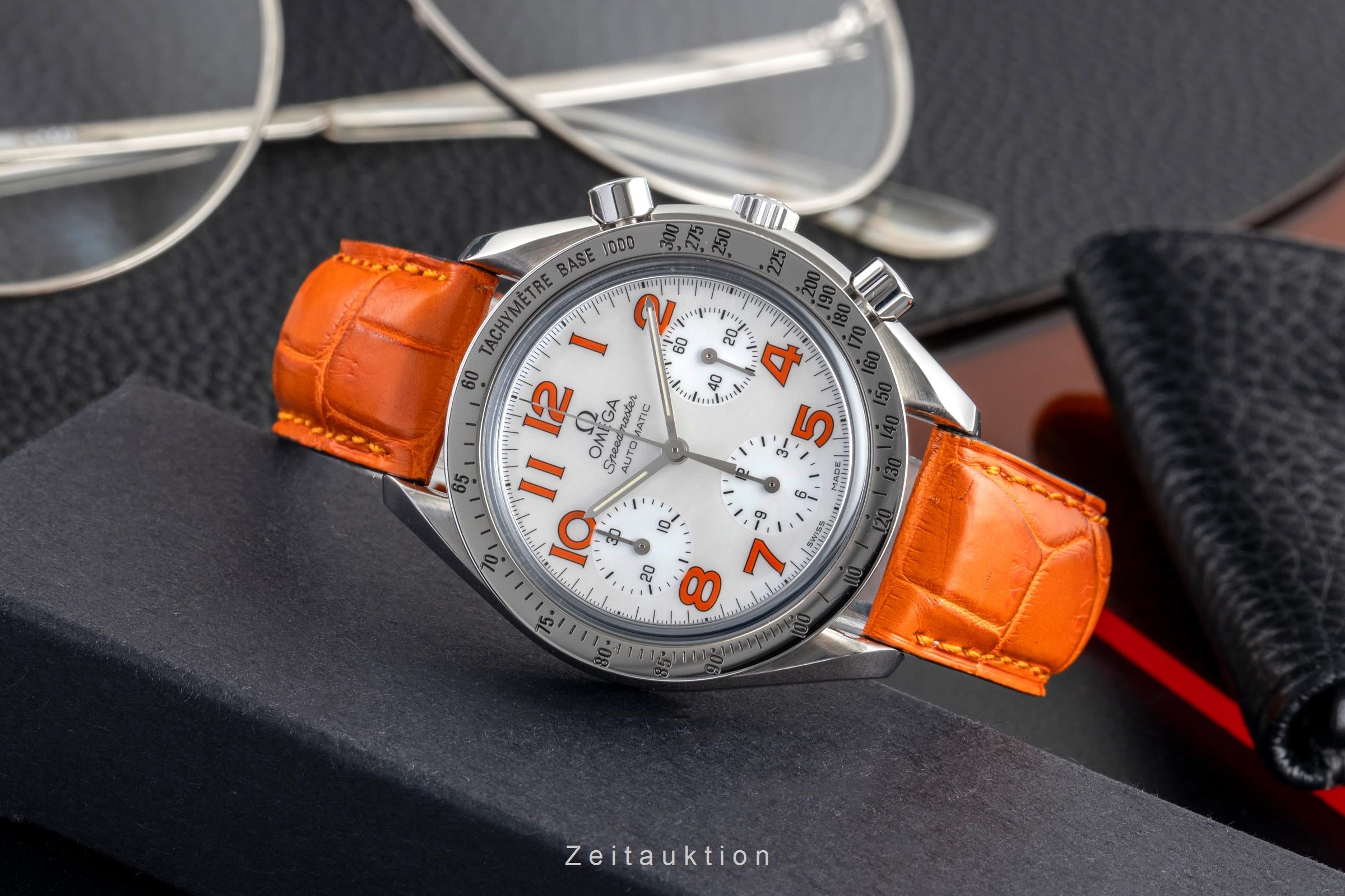 Omega Speedmaster chronograph steel automatic men's watch 3834.78.38 LP: 5700EUR  [2504266]