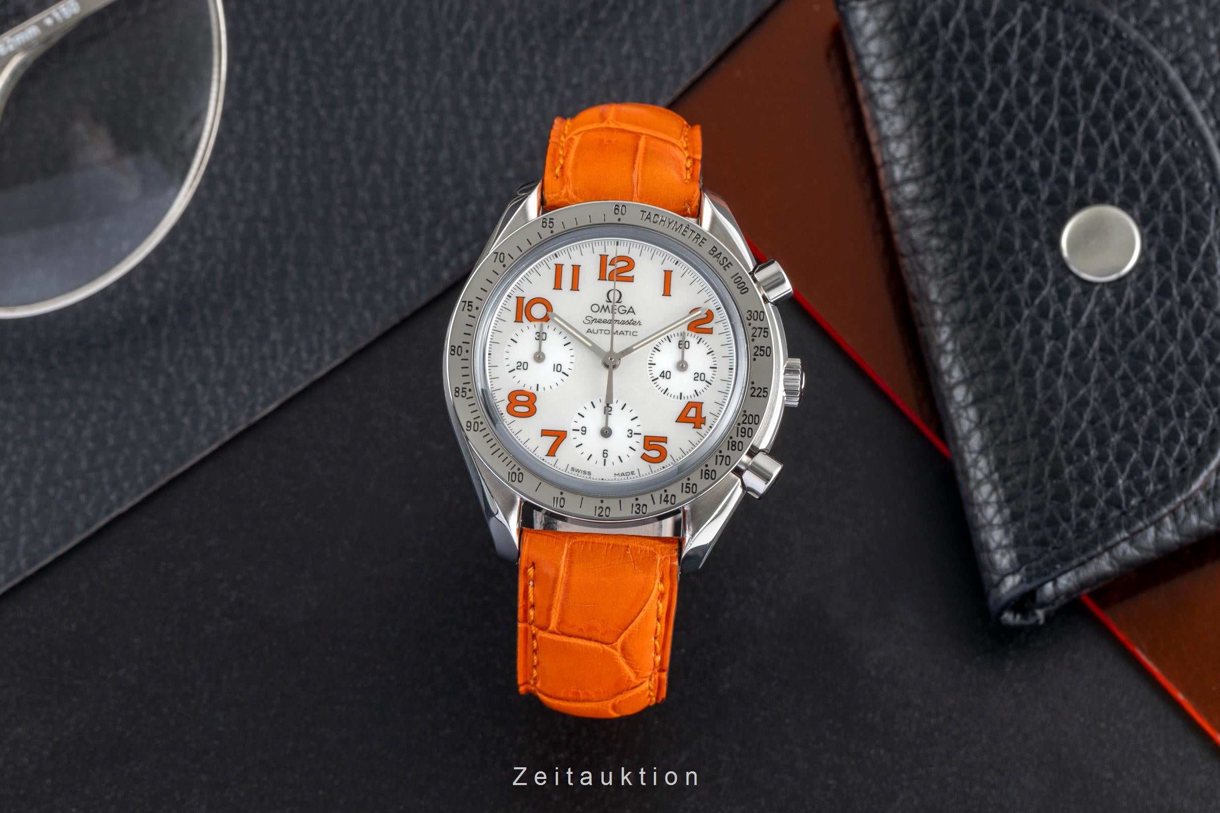 Omega Speedmaster chronograph steel automatic men's watch 3834.78.38 LP: 5700EUR  [2504266]
