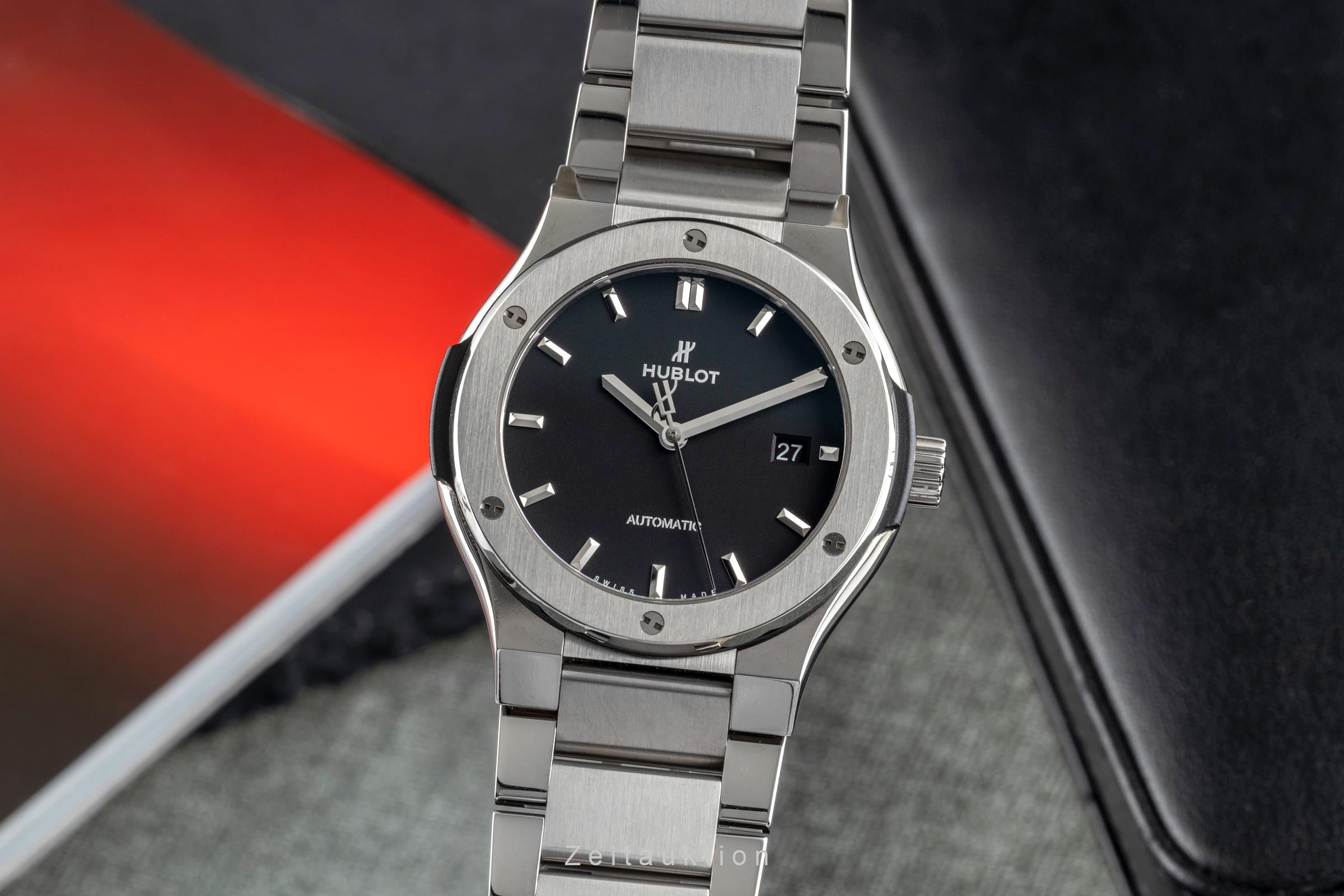 Hublot Classic Fusion titanium automatic Kal. HUB 11 Ref. 548.NX