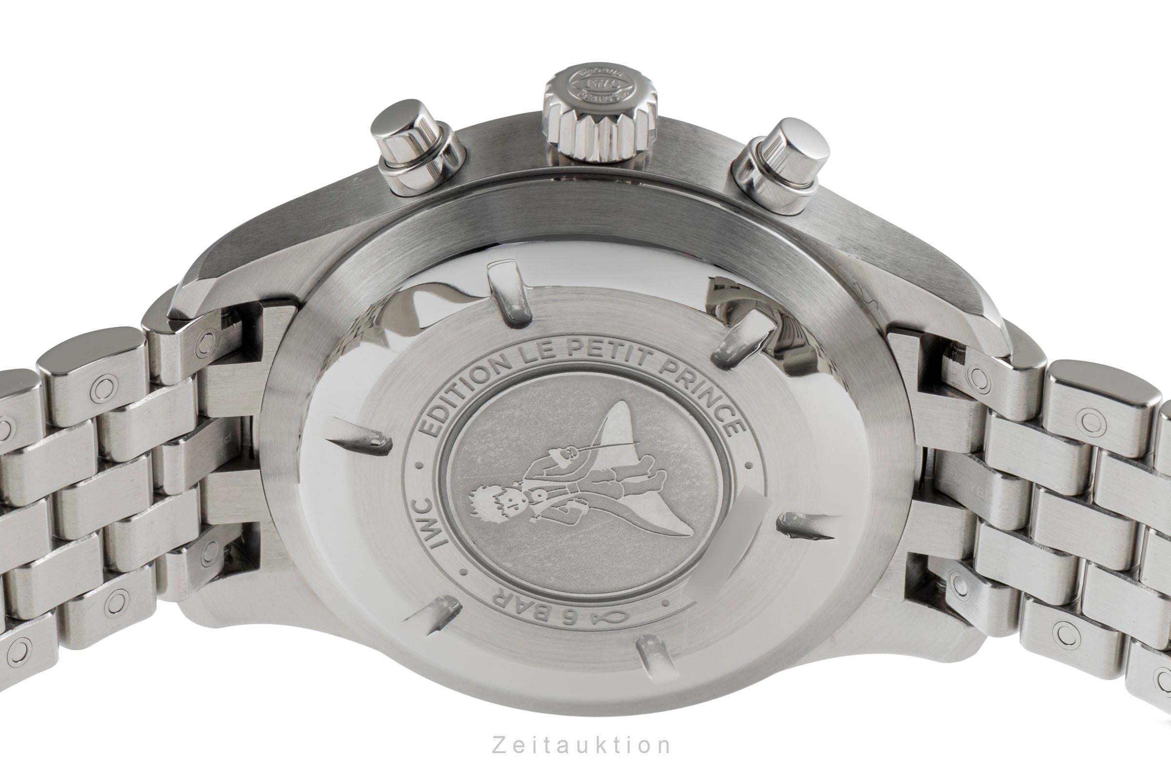 IWC Fliegerchronograph chronograph steel automatic men's watch IW377717 LP: 9500EUR  [2504270]