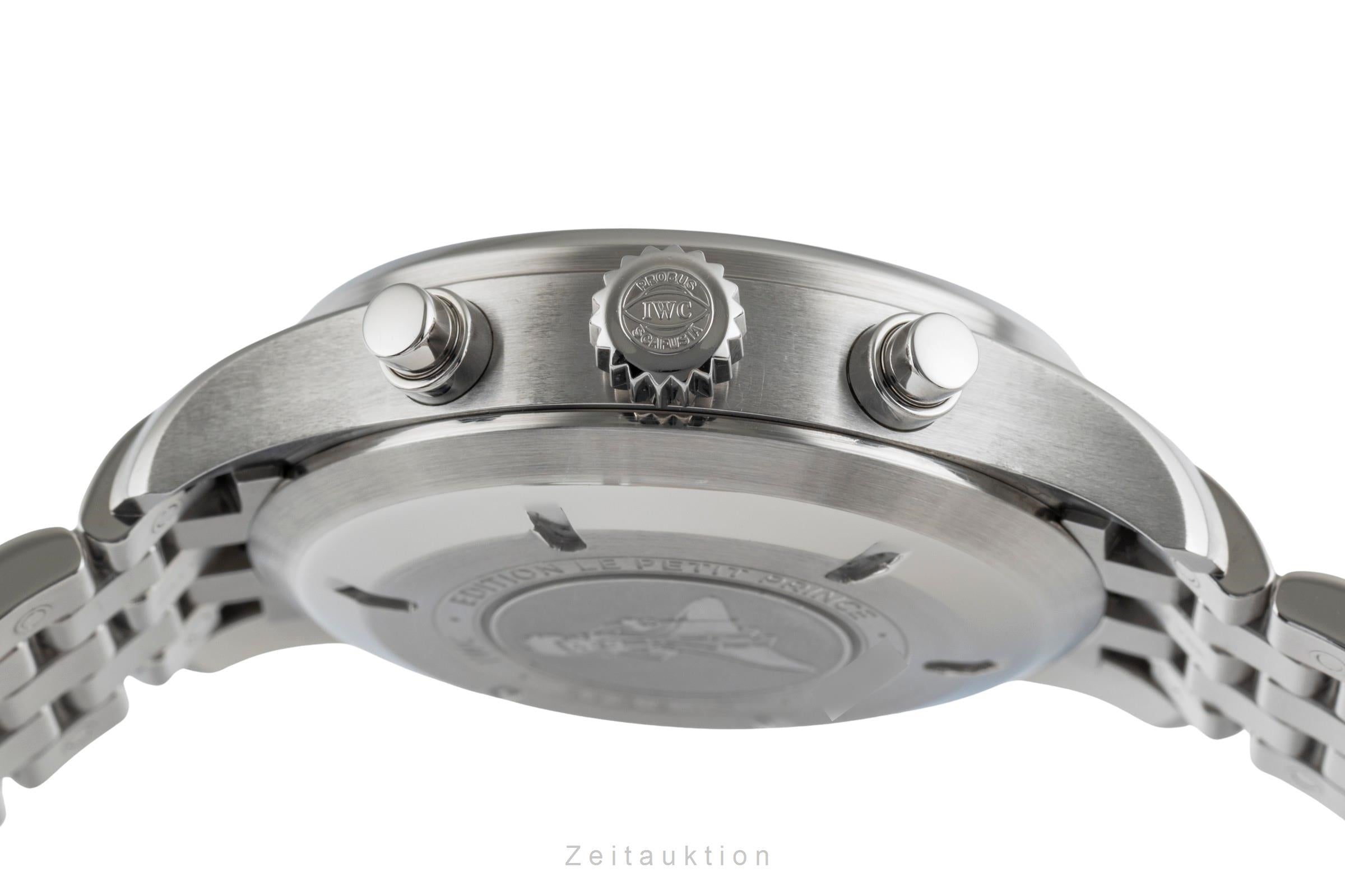 IWC Fliegerchronograph chronograph steel automatic men's watch IW377717 LP: 9500EUR  [2504270]