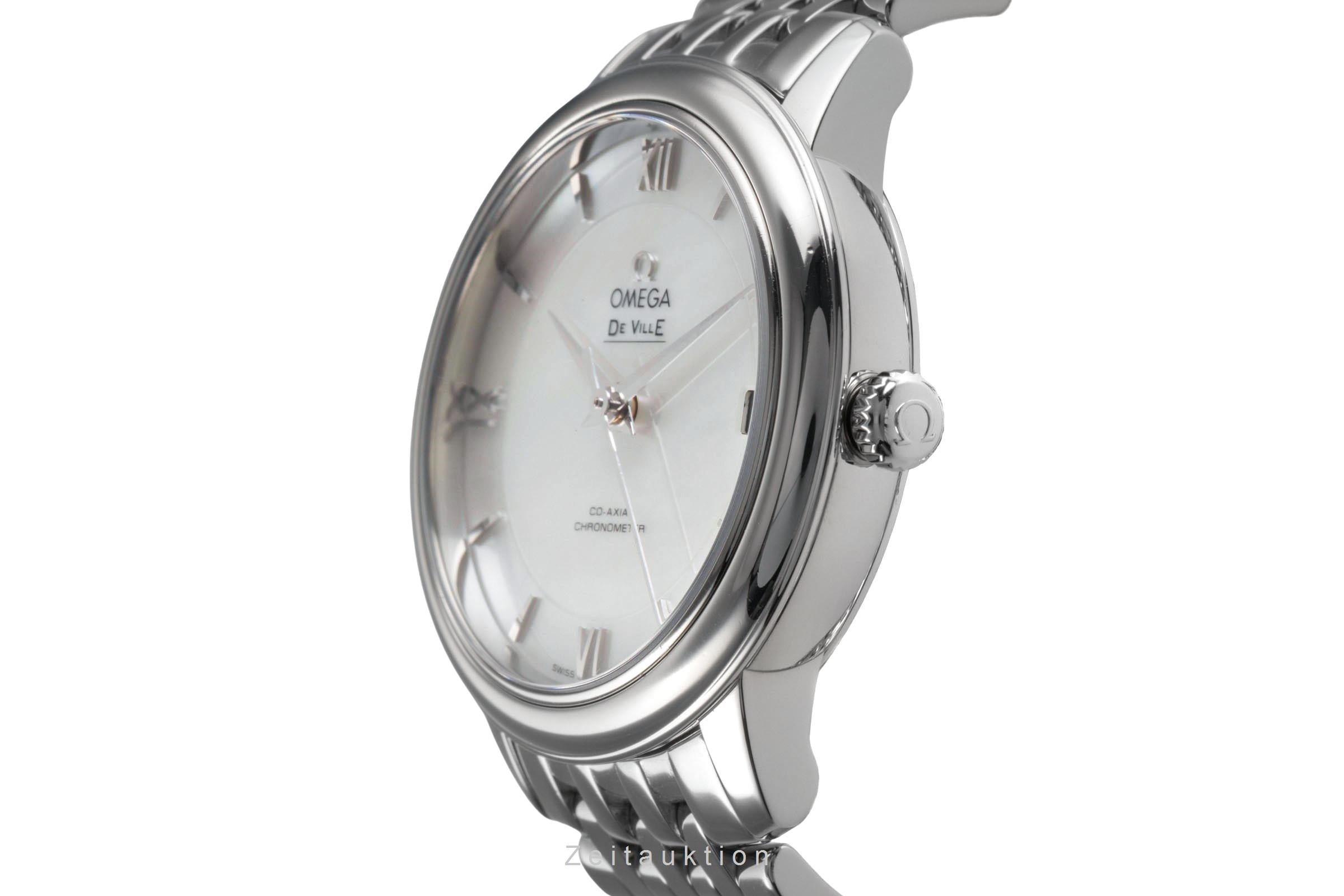 Omega De Ville acier automatique montre pour femmes 424.10.33.20.05.001  [2504272]