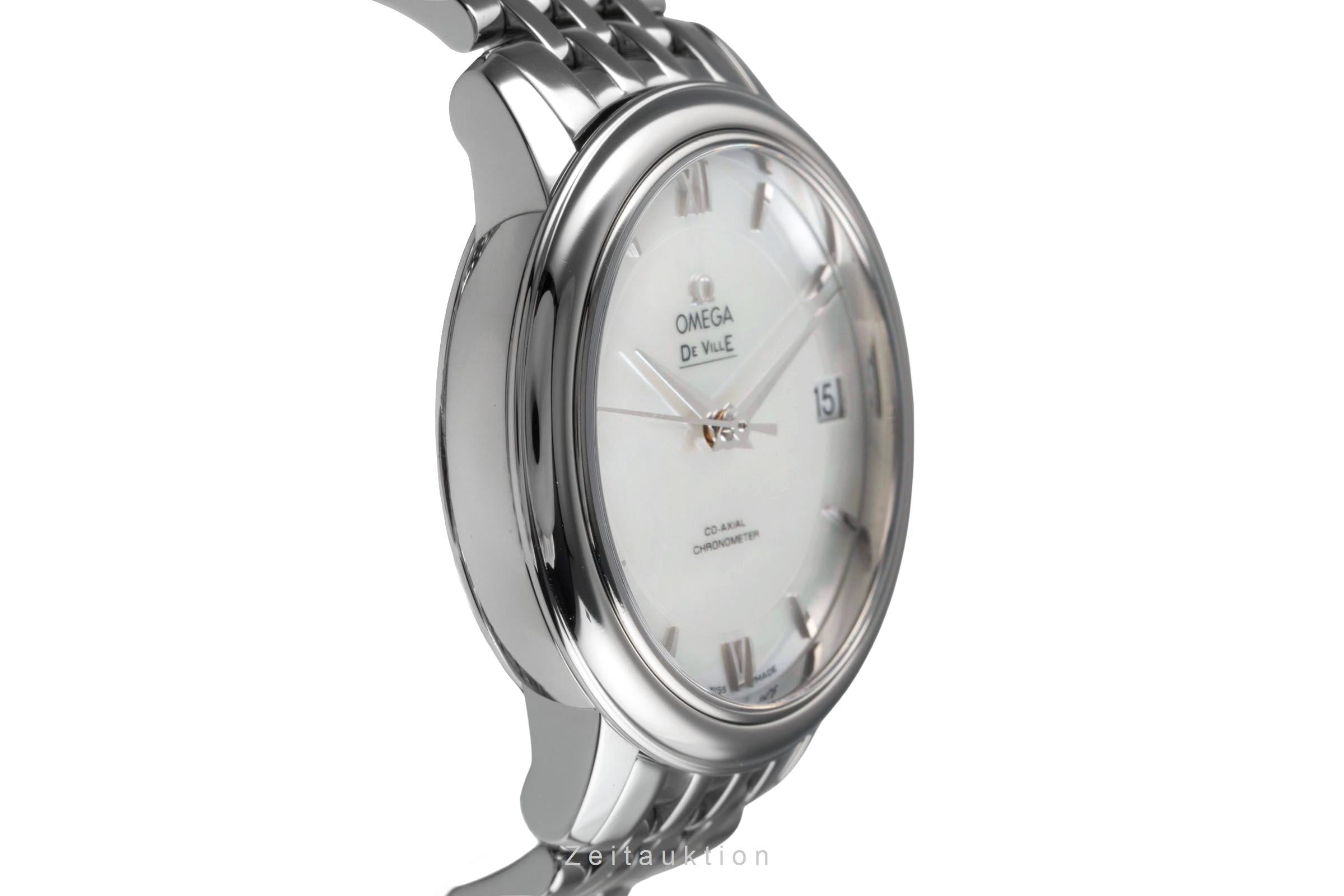 Omega De Ville acier automatique montre pour femmes 424.10.33.20.05.001  [2504272]