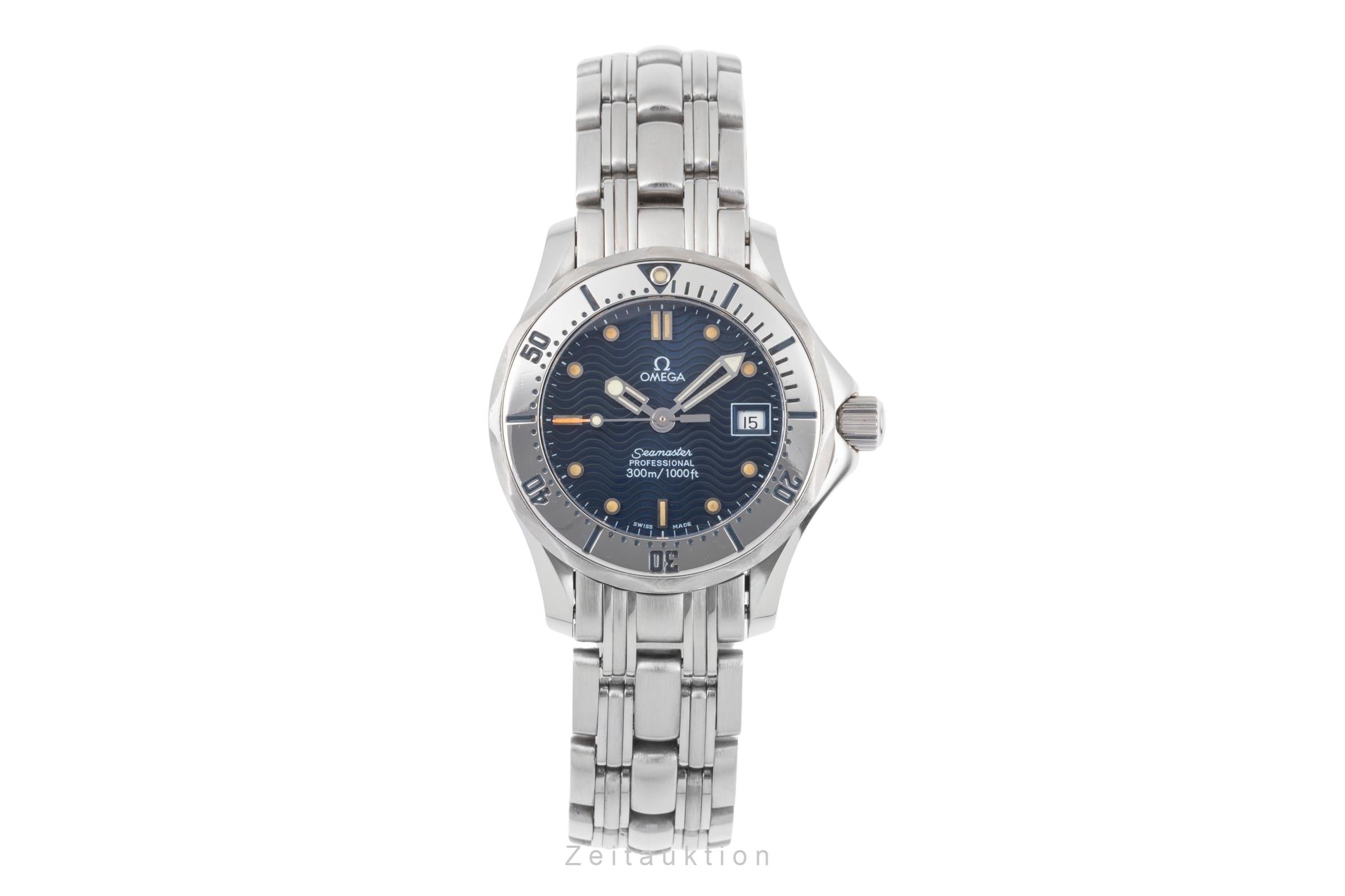 Omega Seamaster steel quartz women's watch 2582.80.00  [2504277]