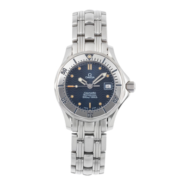 Omega Seamaster steel quartz women's watch 2582.80.00  [2504277]