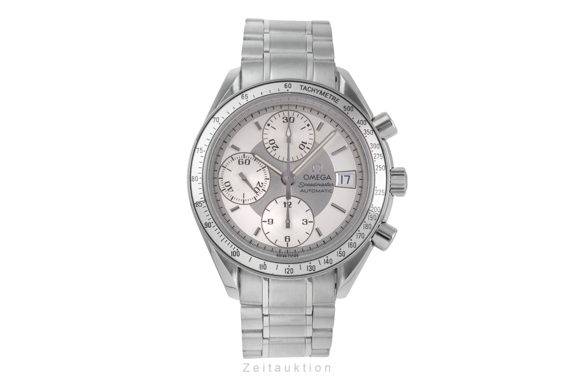 Omega Speedmaster Date chronograph steel automatic men's watch 3513.30.00 LP: 6100EUR  [2504278]