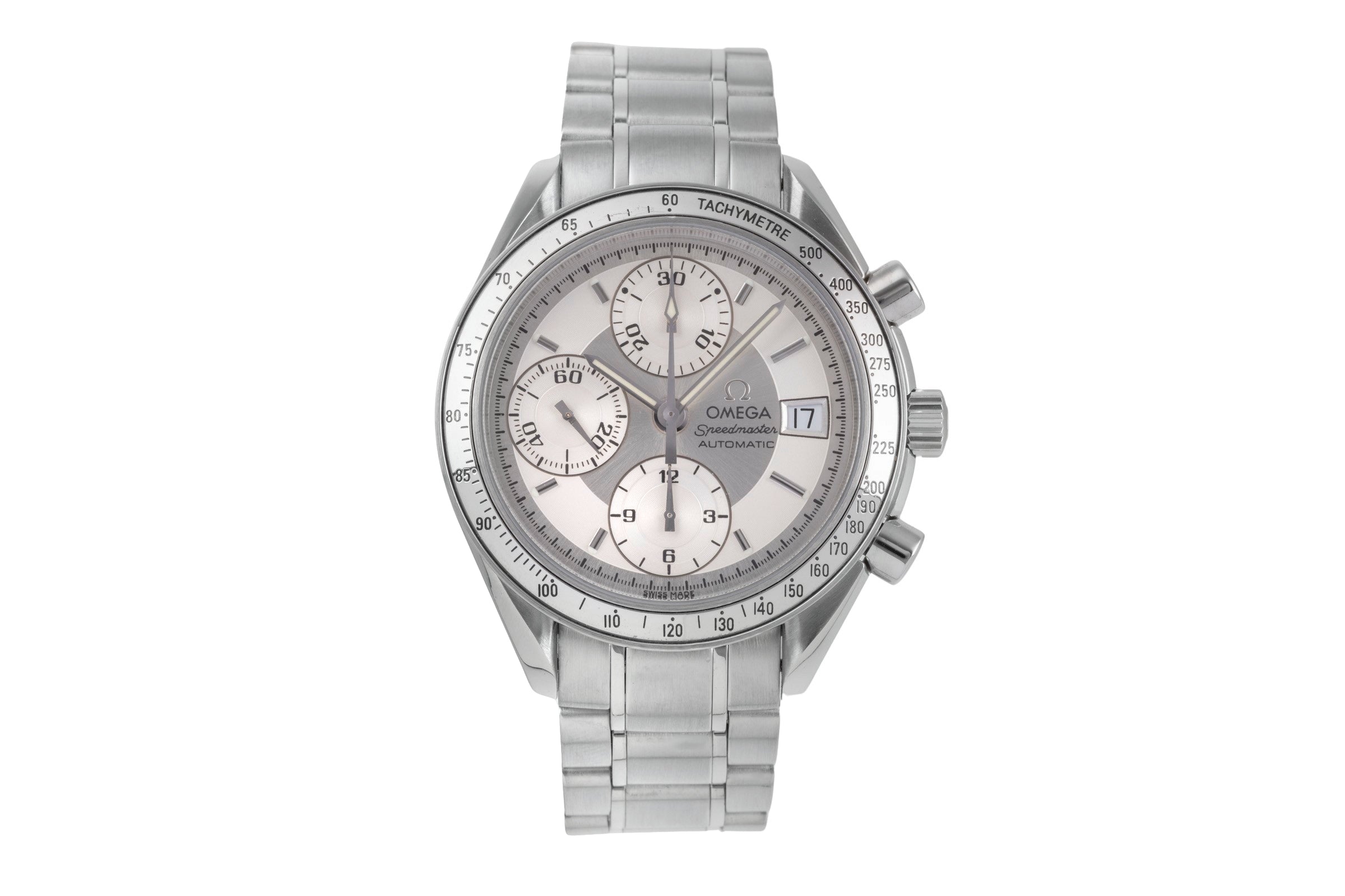 Omega Speedmaster Date chronograph steel automatic men's watch 3513.30.00 LP: 6100EUR  [2504278]