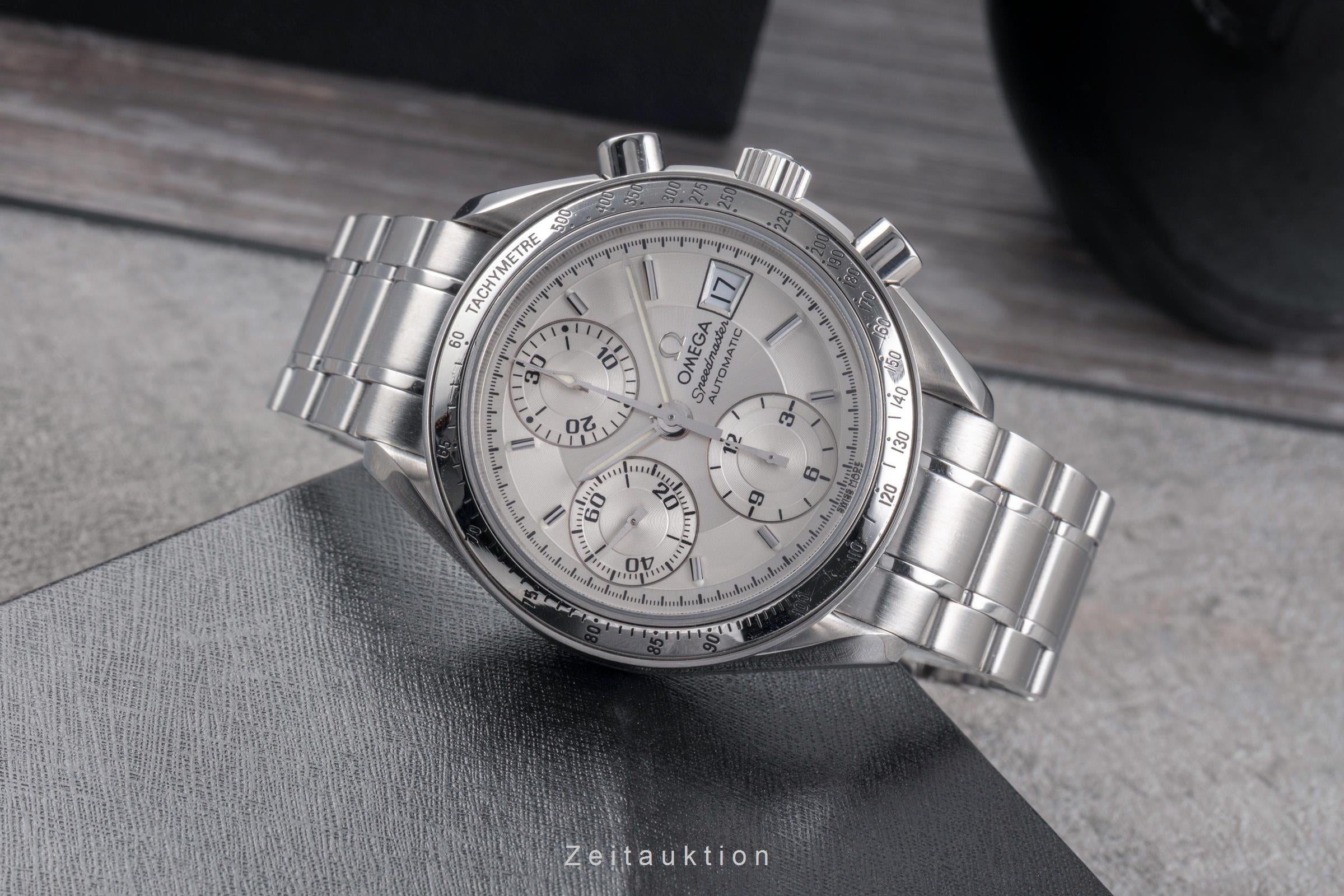 Omega Speedmaster Date chronograph steel automatic men's watch 3513.30.00 LP: 6100EUR  [2504278]
