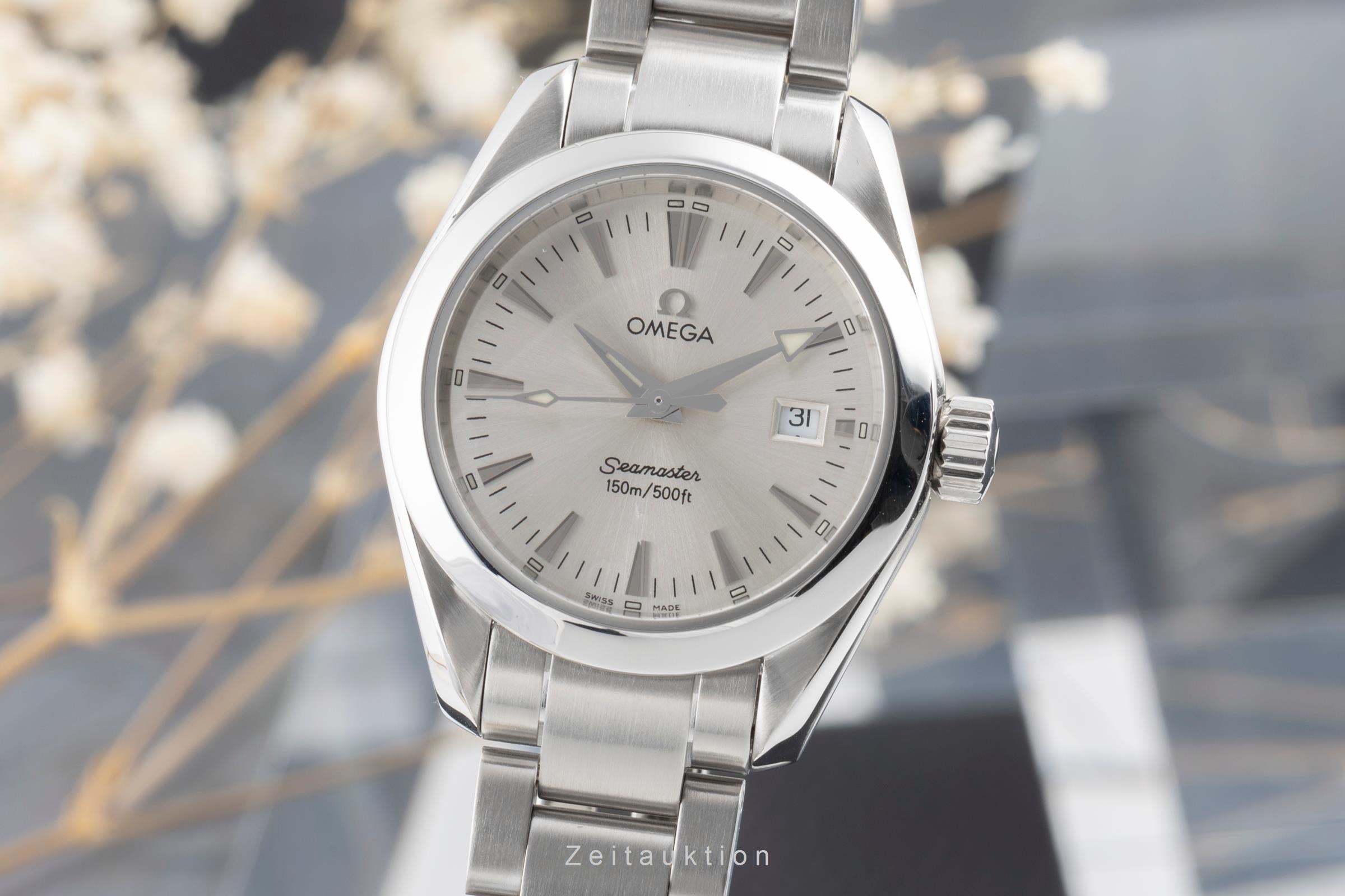 Omega Seamaster steel quartz women's watch 2577.30.00  [2504280]