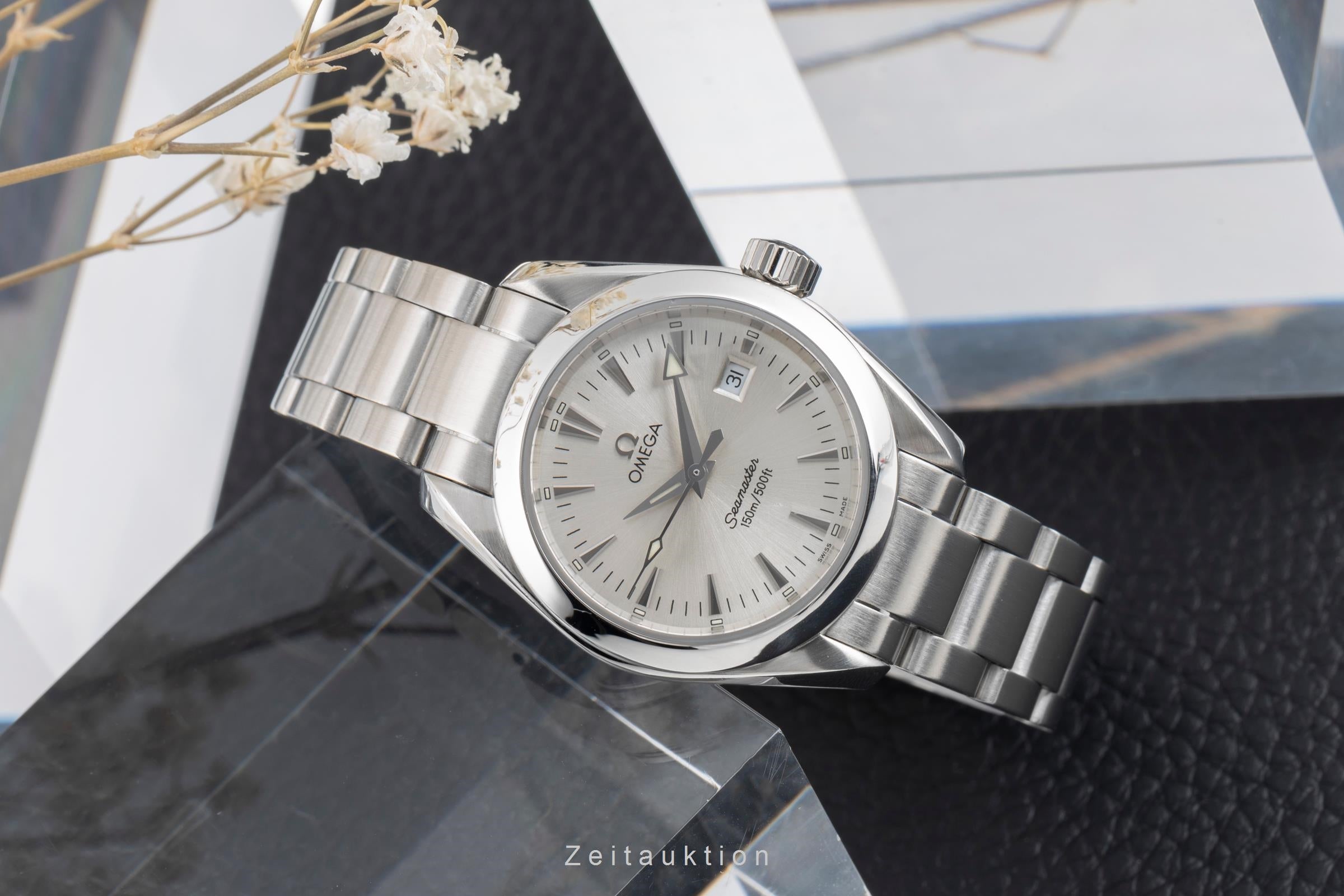 Omega Seamaster steel quartz women's watch 2577.30.00  [2504280]