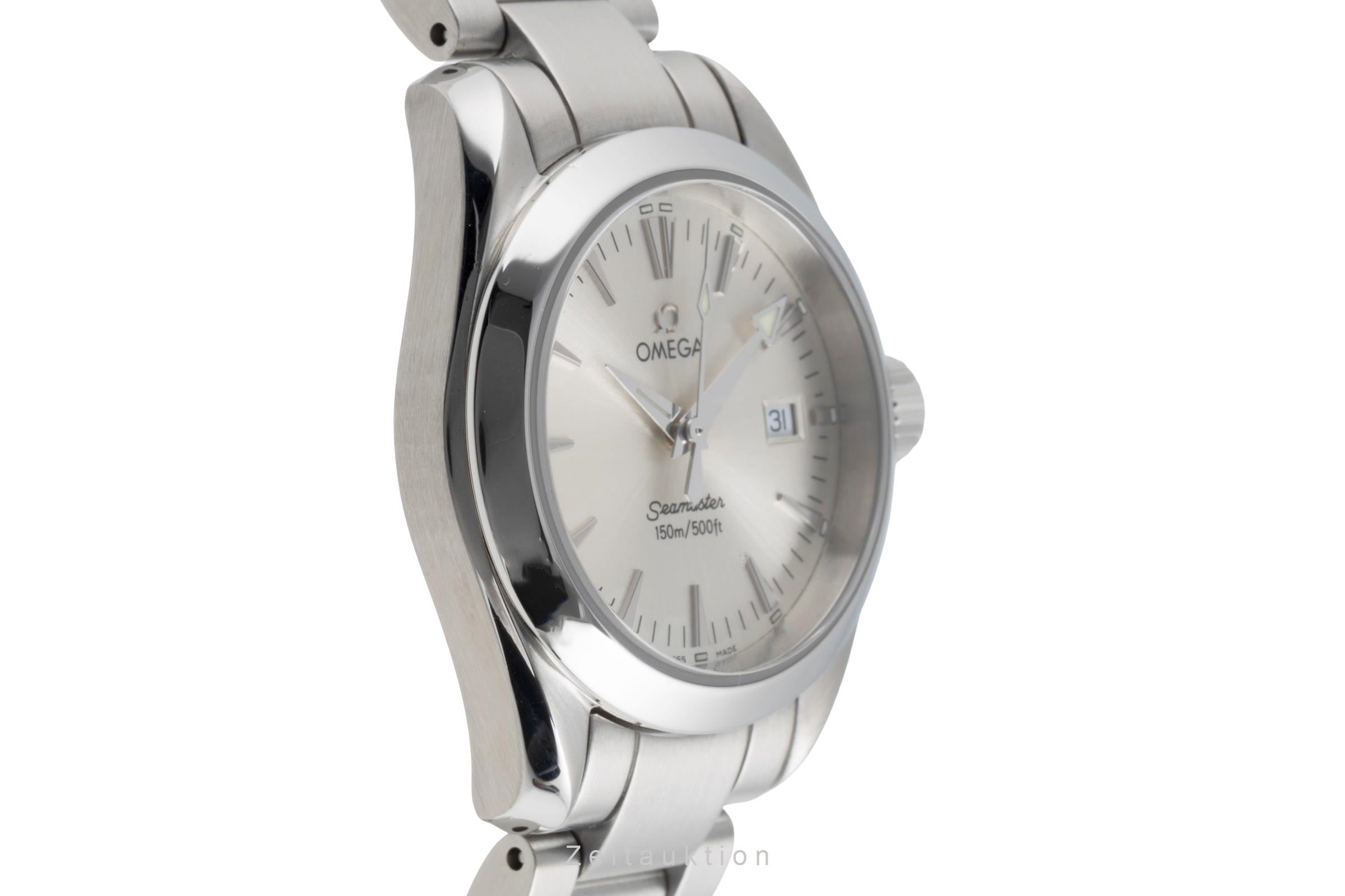 Omega Seamaster steel quartz women's watch 2577.30.00  [2504280]