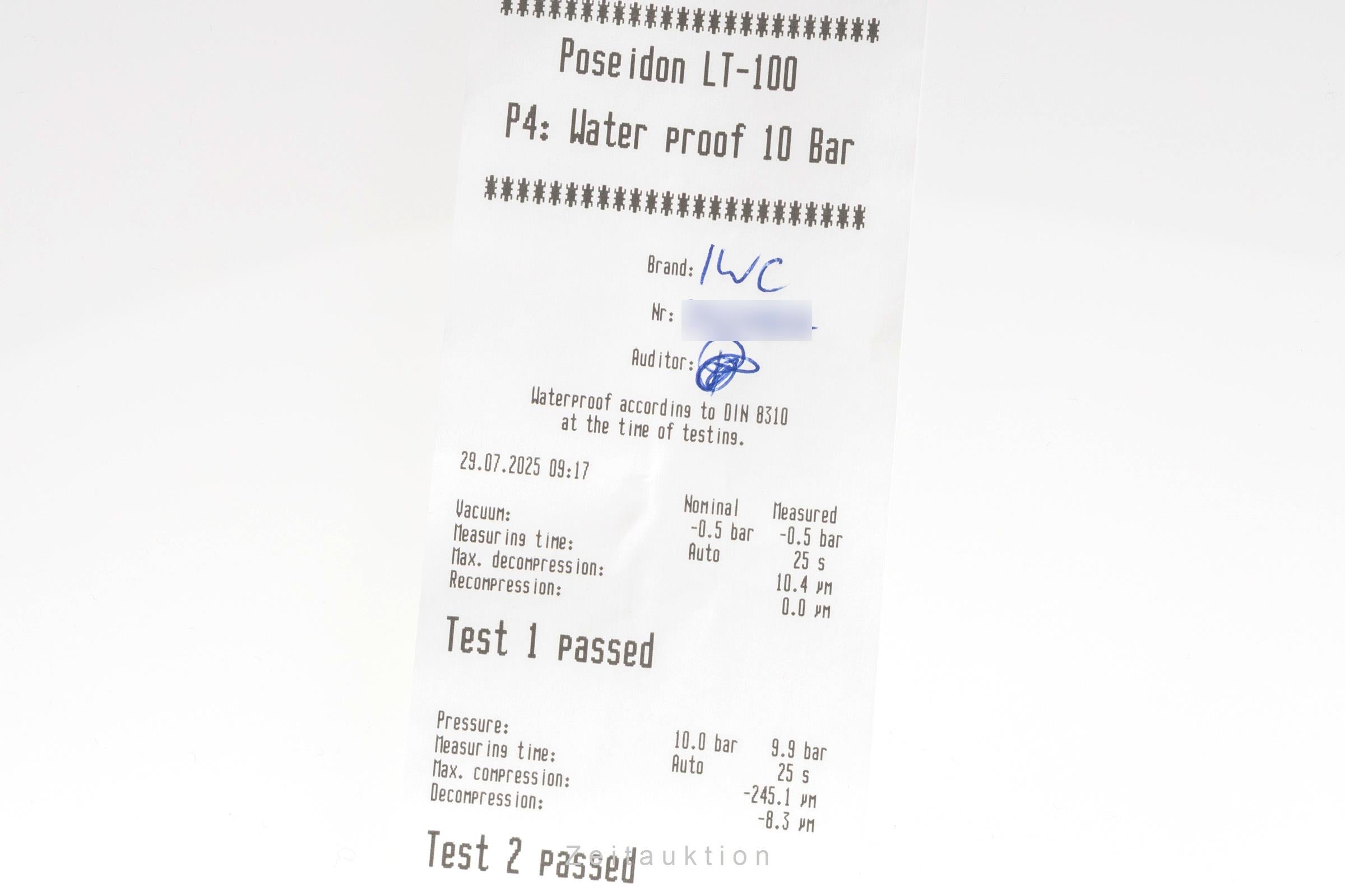 IWC Porsche Design titanium automatic men's watch IW352002  [2504282]