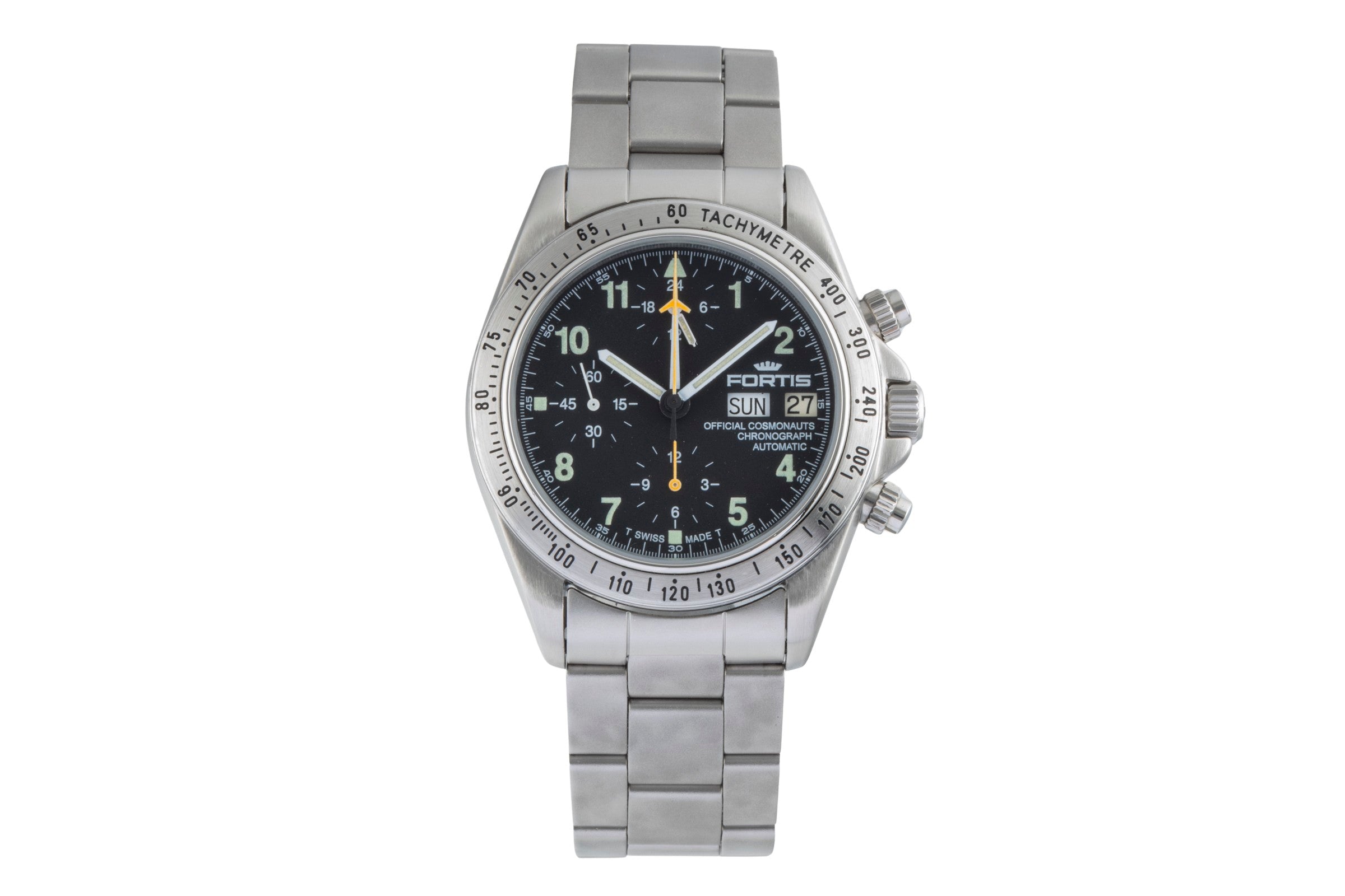 FORTIS CHRONOGRAPH AUTOMATIC 腕時計 Fortis Cosmonauts Chronograph steel automatic Kal. LWO 5100 Ref
