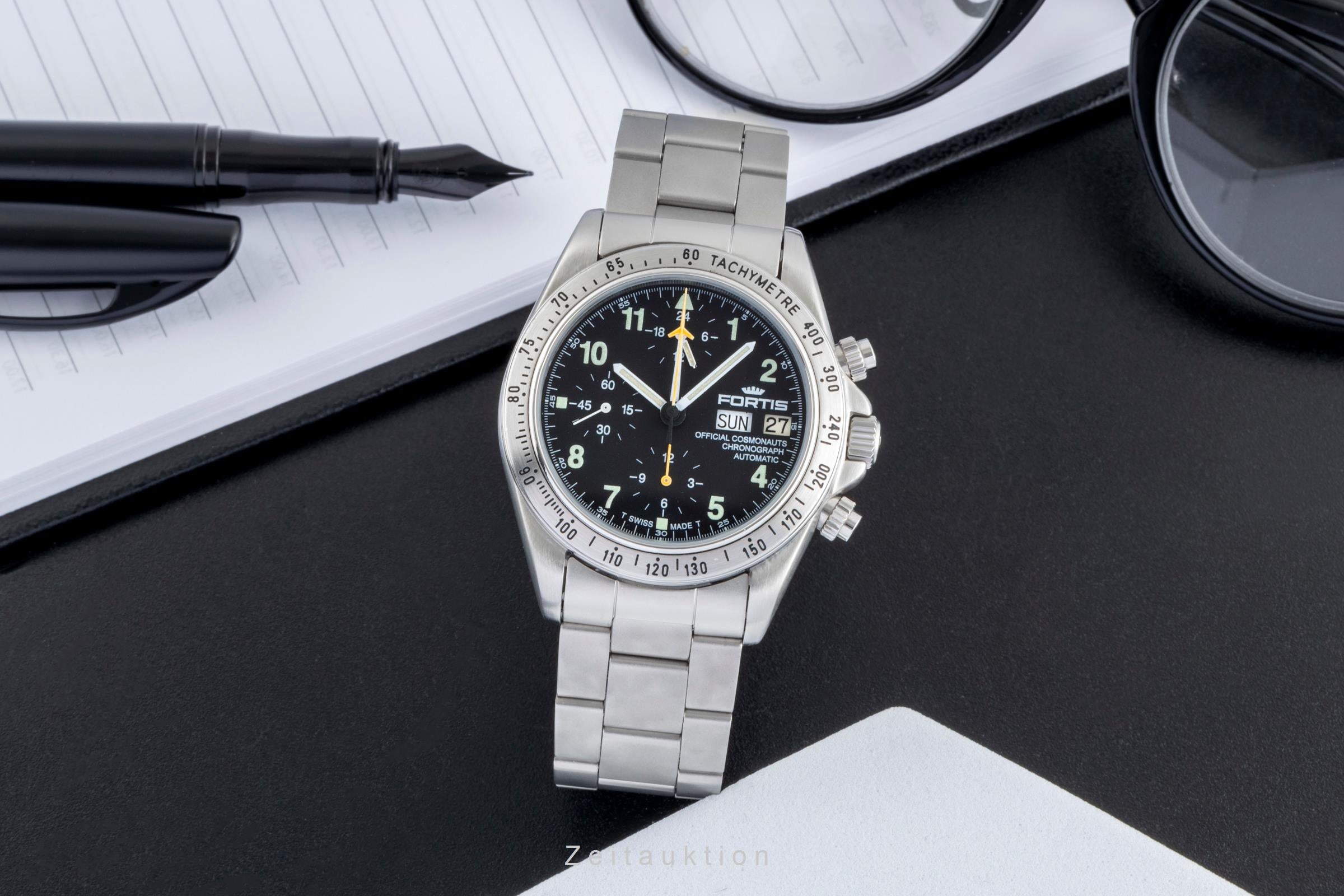 Fortis Cosmonauts Chronograph chronograph steel automatic men's watch 602.10.142  [2504283]