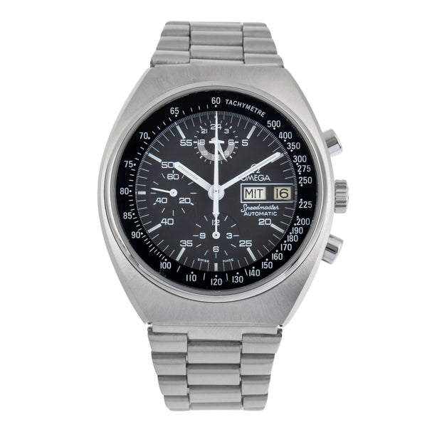 Omega Speedmaster chronograph steel automatic men's watch 176.0012 Vintage  [2504284]