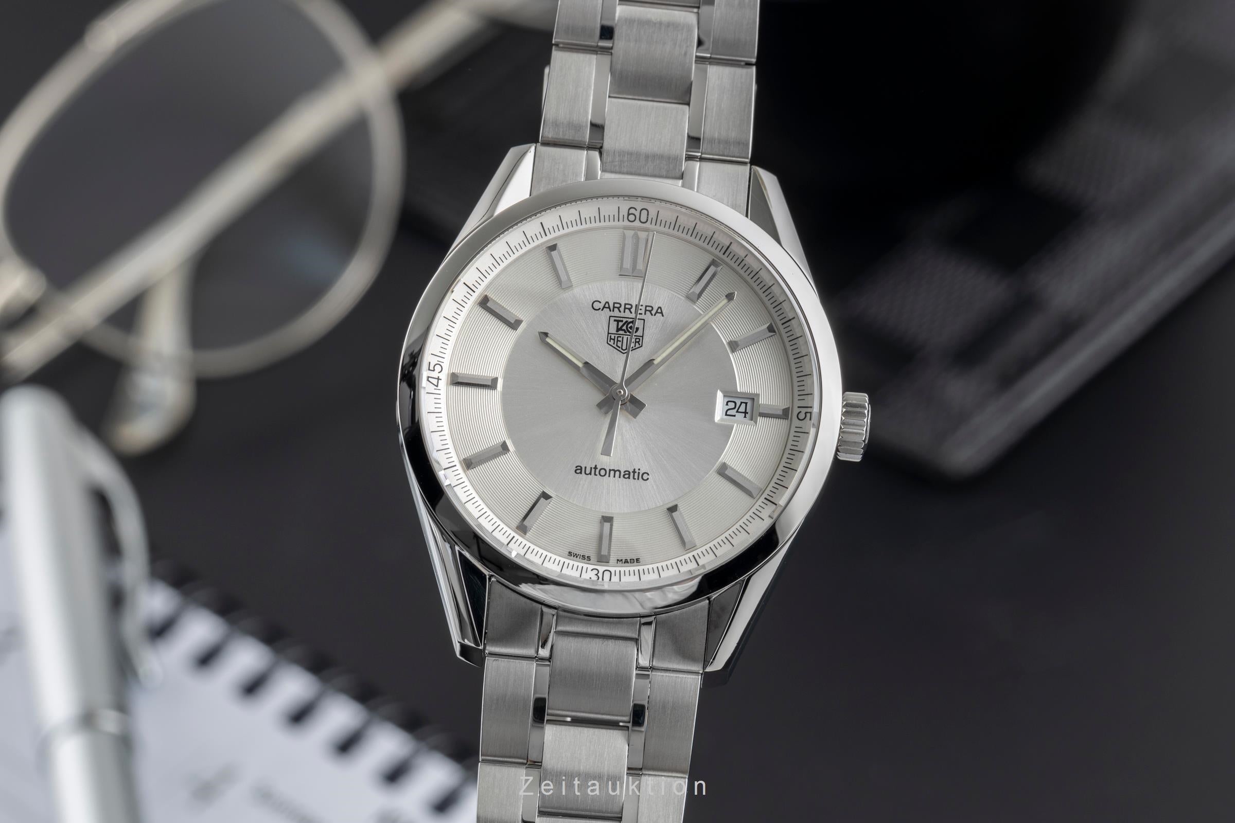 Tag Heuer Carrera steel automatic men's watch WV211A.BA0787  [2504286]
