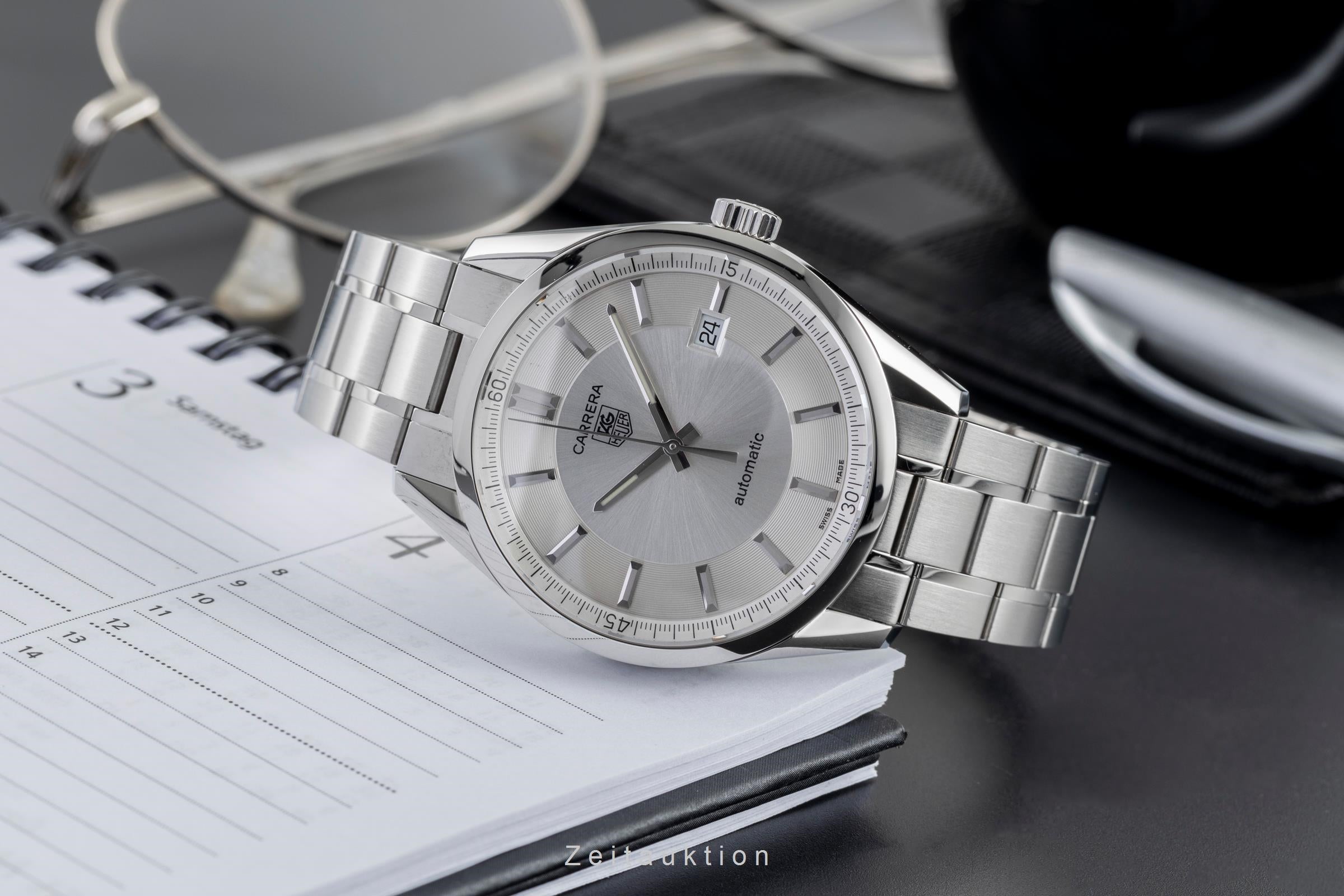 Tag Heuer Carrera steel automatic men's watch WV211A.BA0787  [2504286]