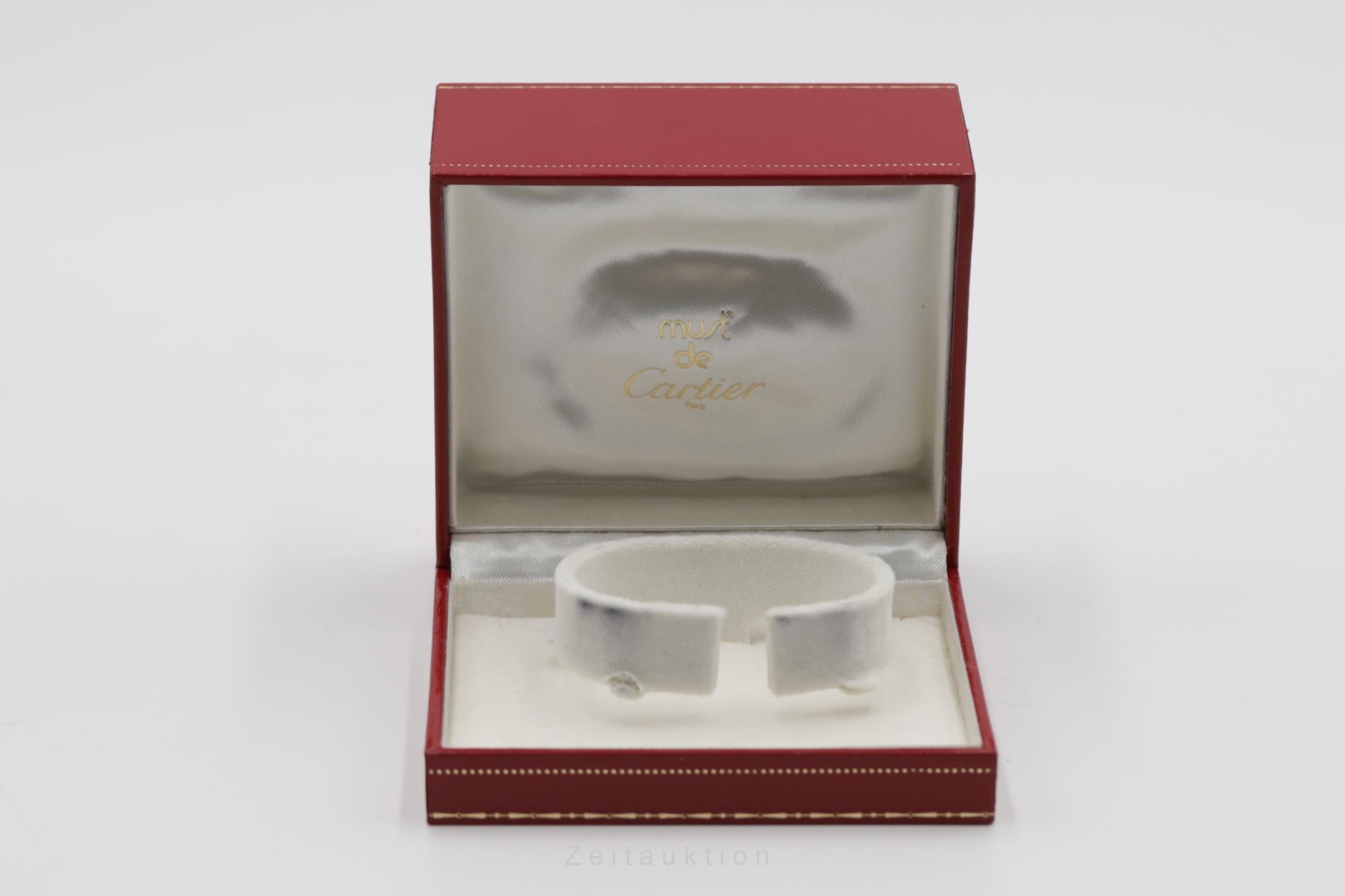 Cartier must Tank SM 925 Silber vergoldet Quarz Damenuhr Ref. W1005554 5057001 [2504292]