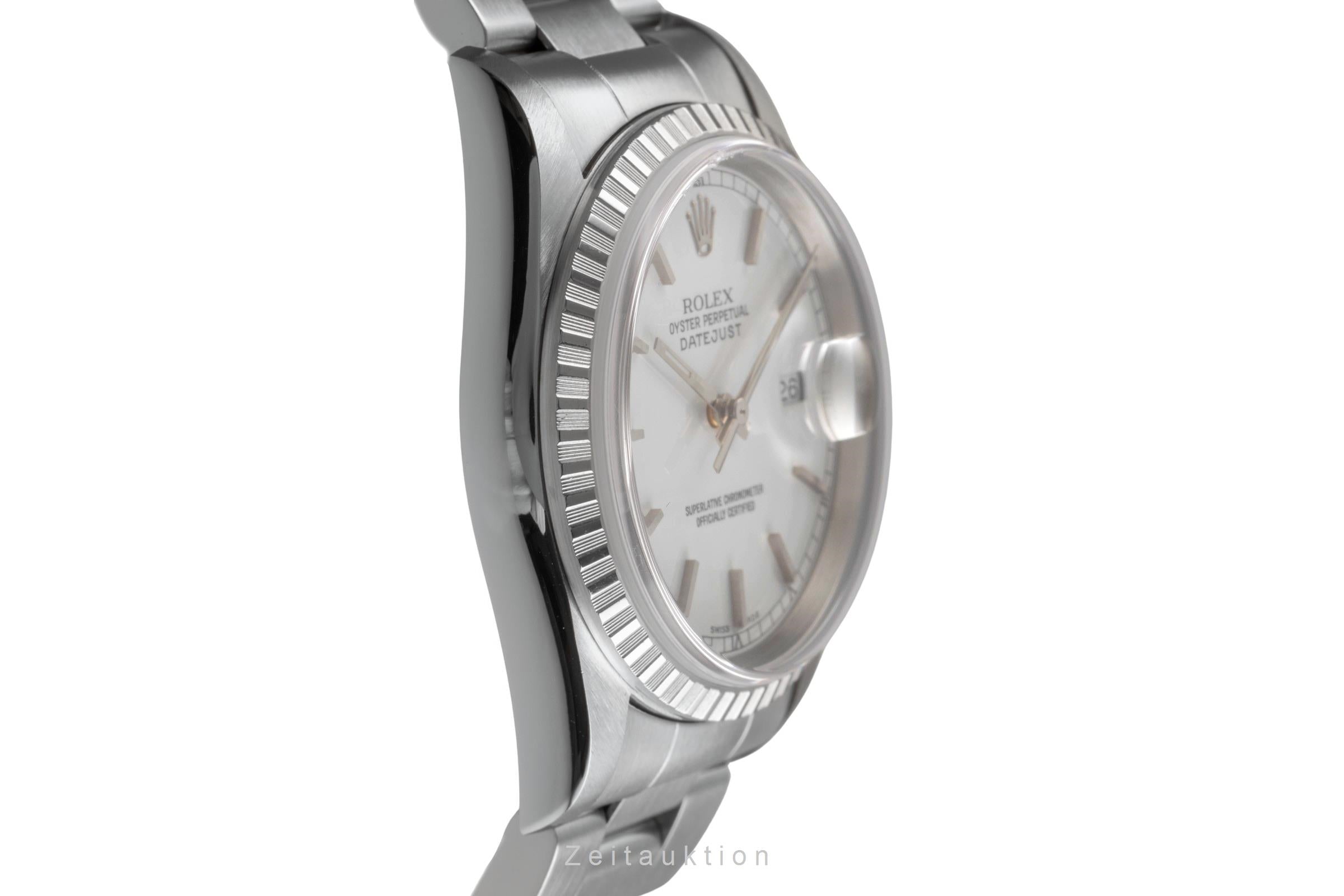 Rolex Datejust steel automatic men's watch 16220  [2504295]