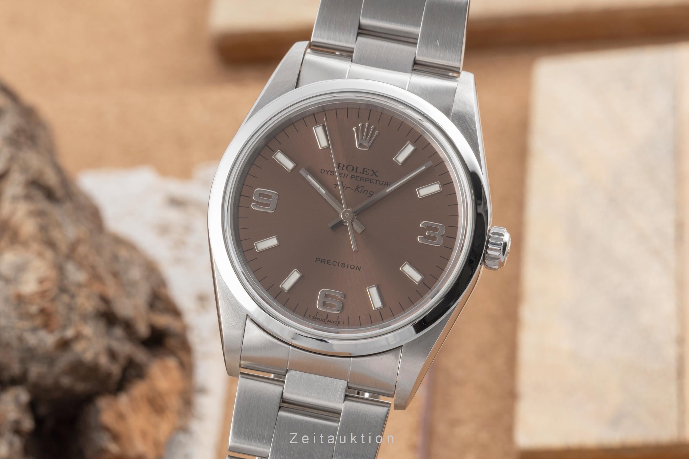 Rolex Air King steel automatic men's watch 14000  [2504296]