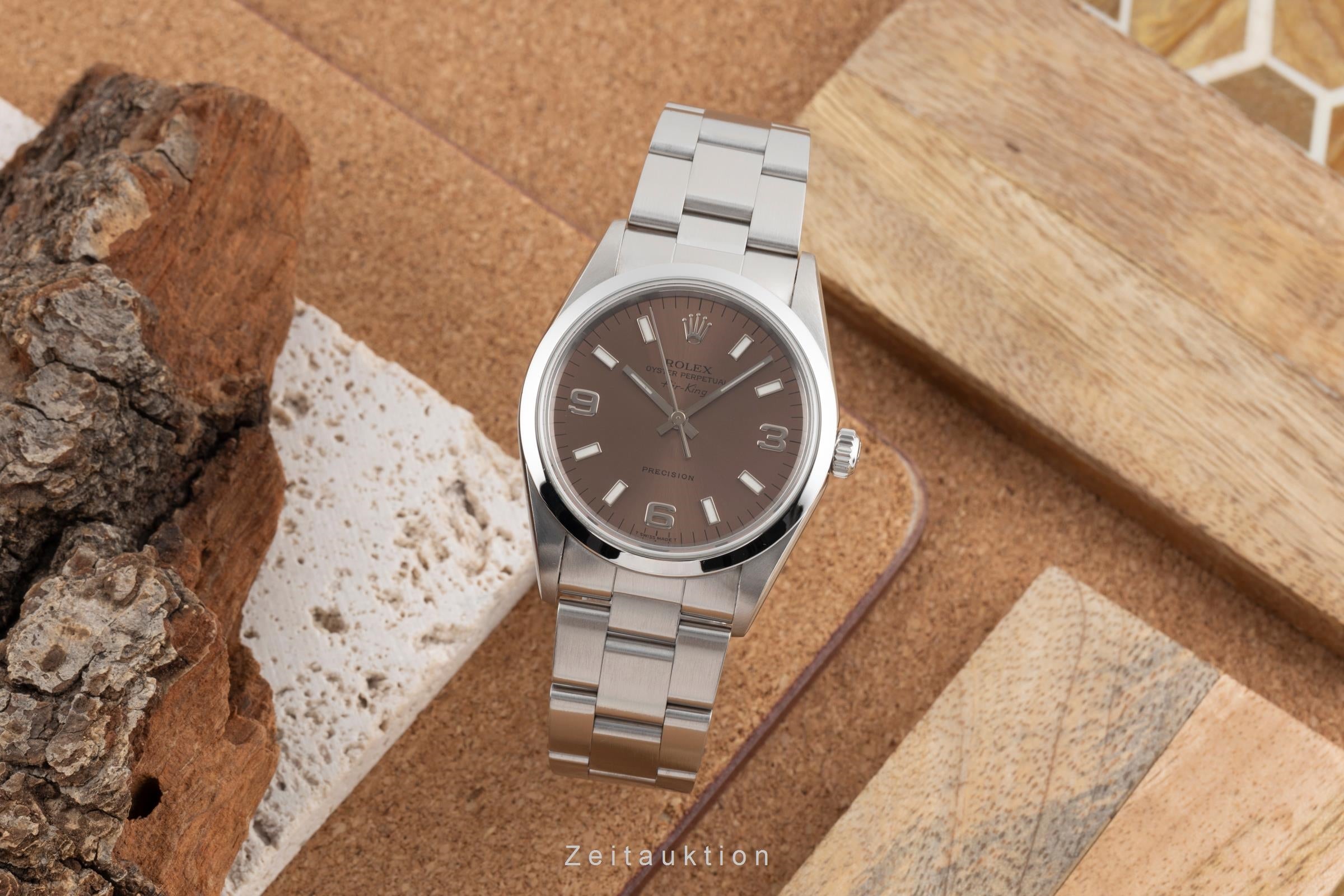 Rolex Air King steel automatic men's watch 14000  [2504296]