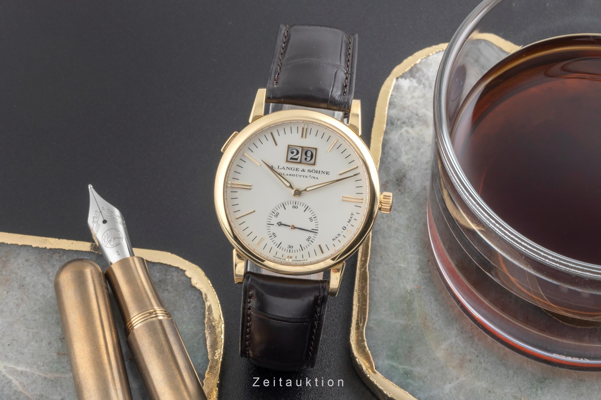 A. Lange & Söhne Langematik oro 18 ct automatismo orologio da uomo 308.021F  [2504299]