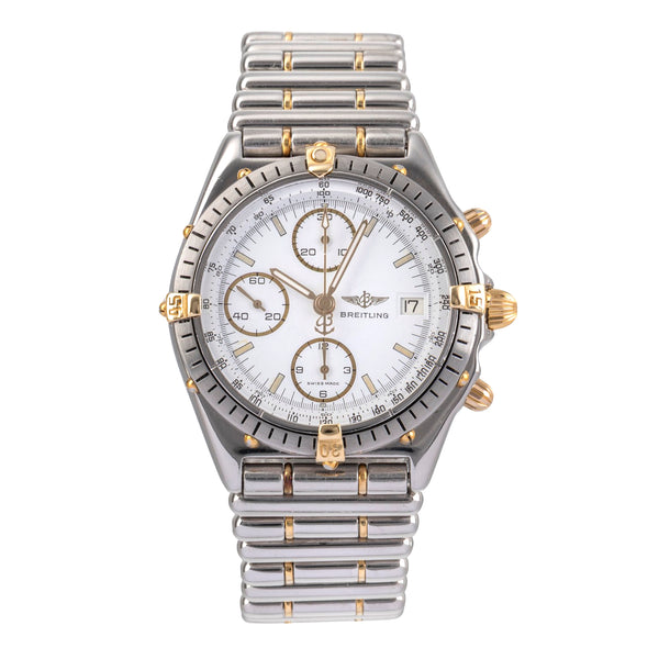 Breitling Chronomat chronograph steel / gold automatic men's watch 81.950  [2504301]