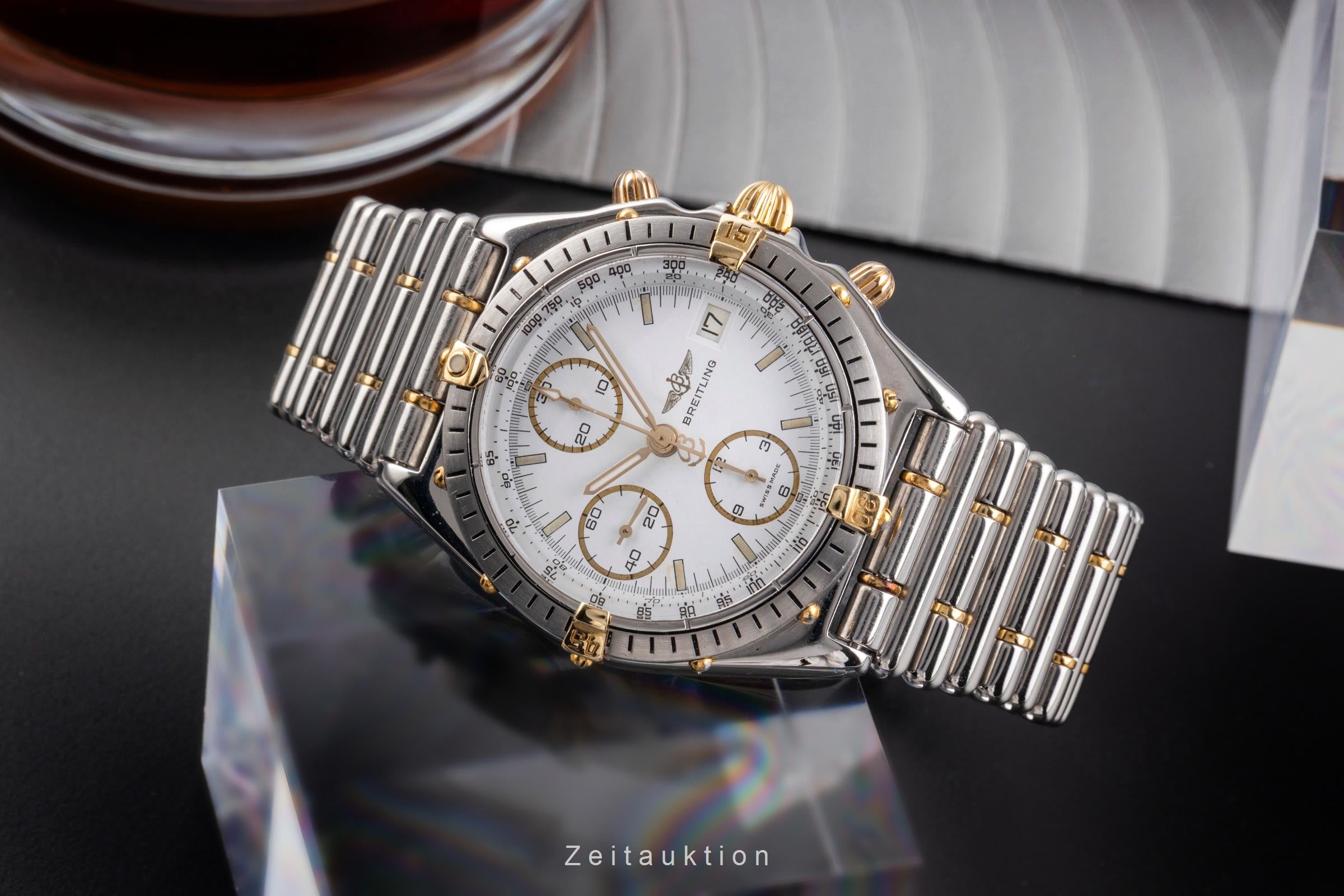 Breitling Chronomat chronograph steel / gold automatic men's watch 81.950  [2504301]