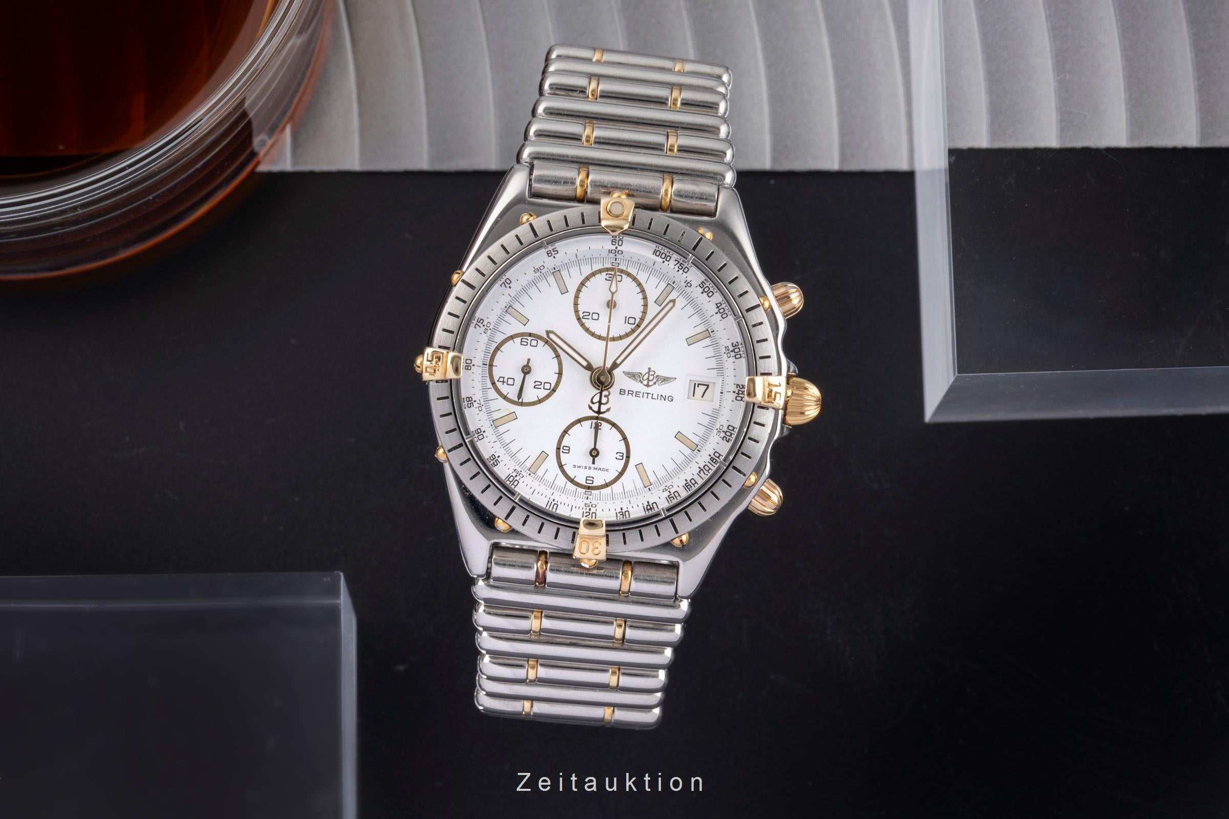 Breitling Chronomat chronograph steel / gold automatic men's watch 81.950  [2504301]