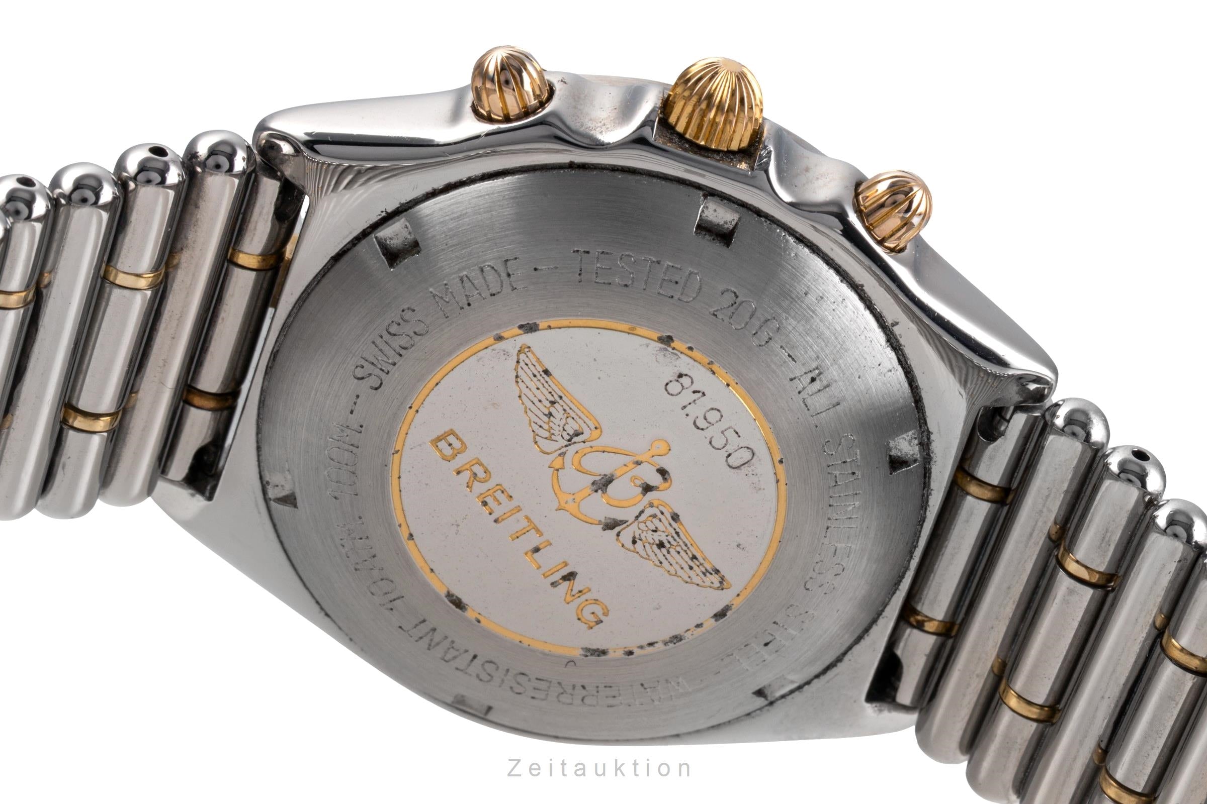 Breitling Chronomat chronograph steel / gold automatic men's watch 81.950  [2504301]