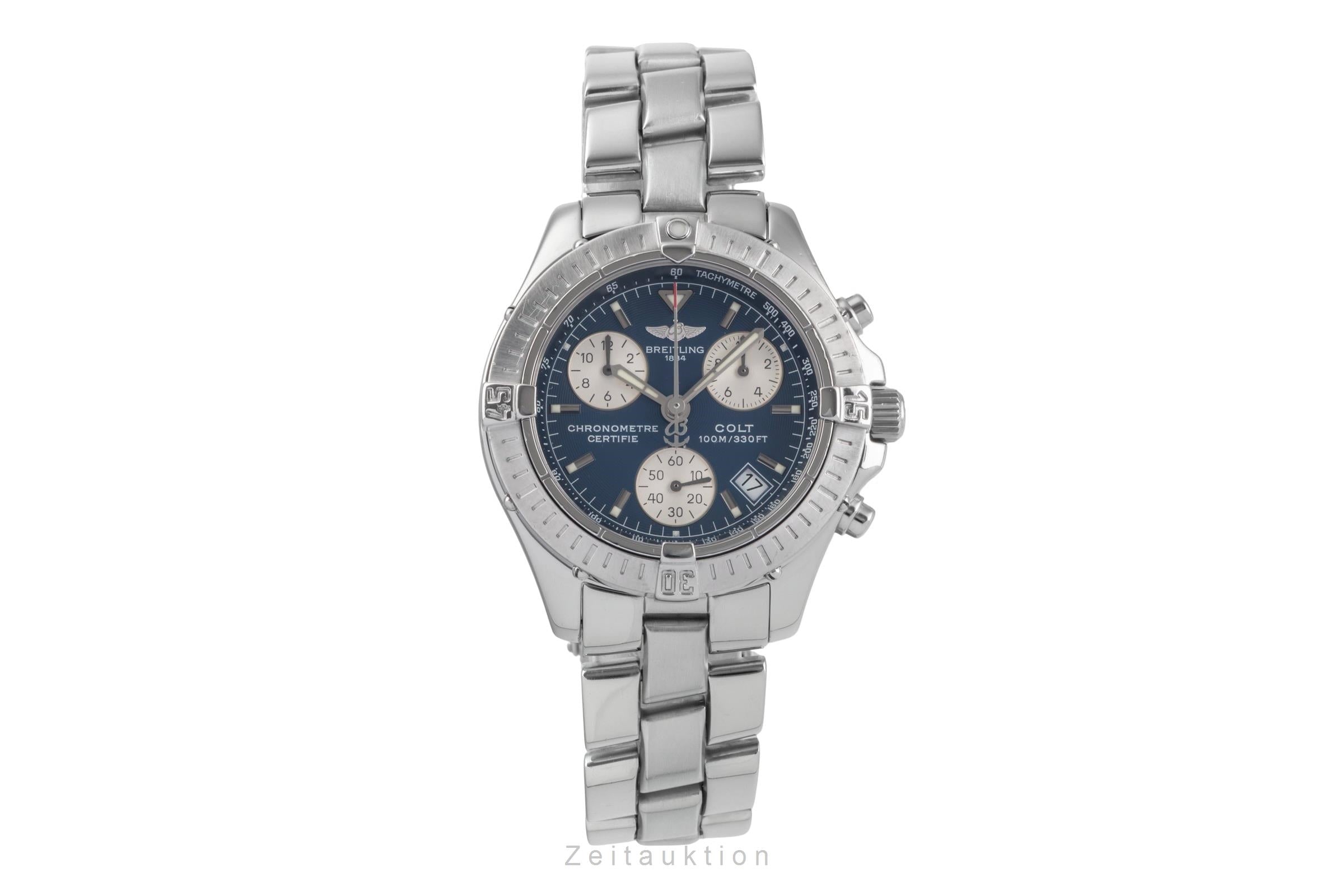 Breitling Colt Chronograph steel quartz Kal. B73 Ref. A73350-021